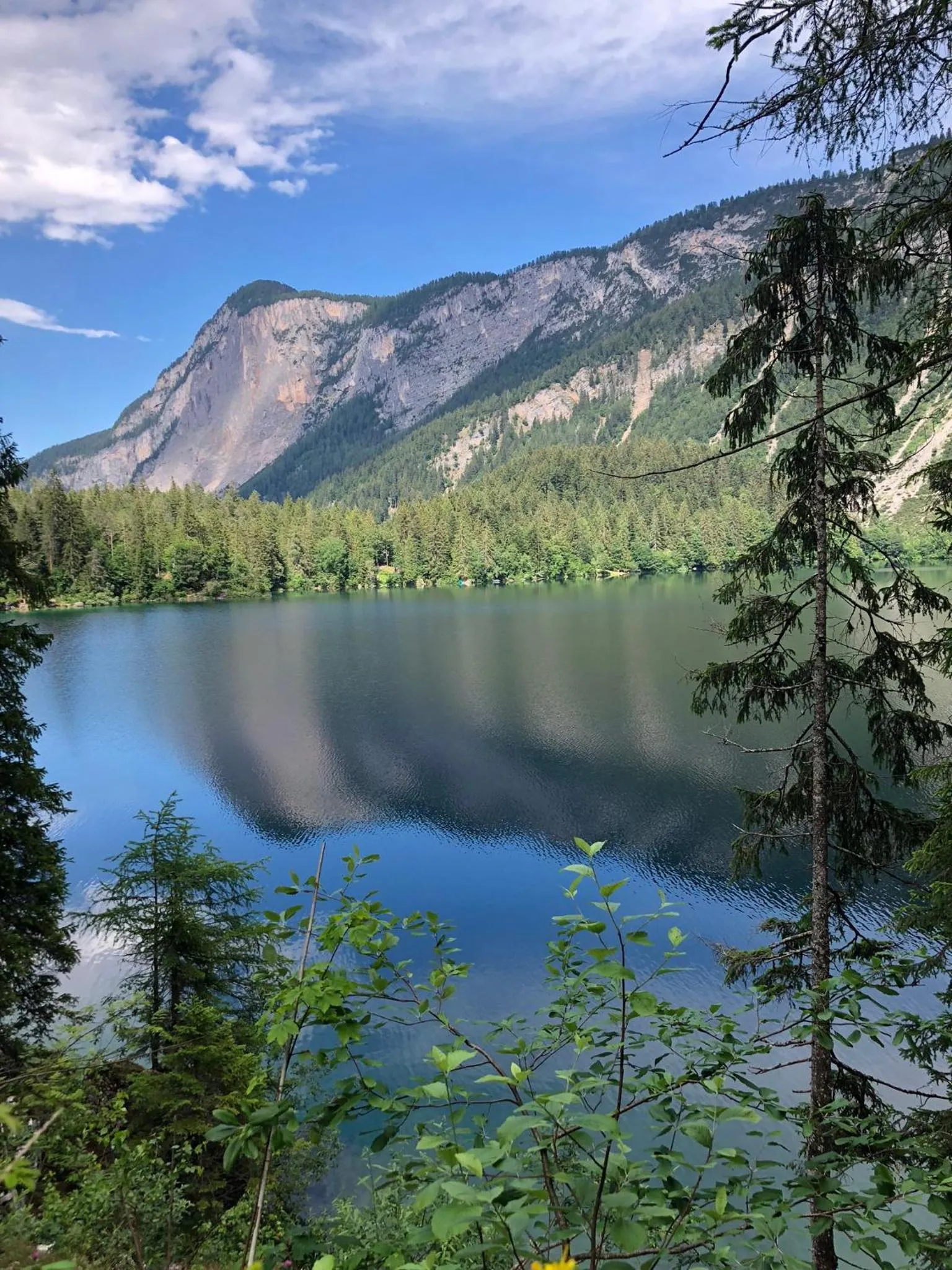 Natural landscape in Chalet Tovel - Mountain Lake