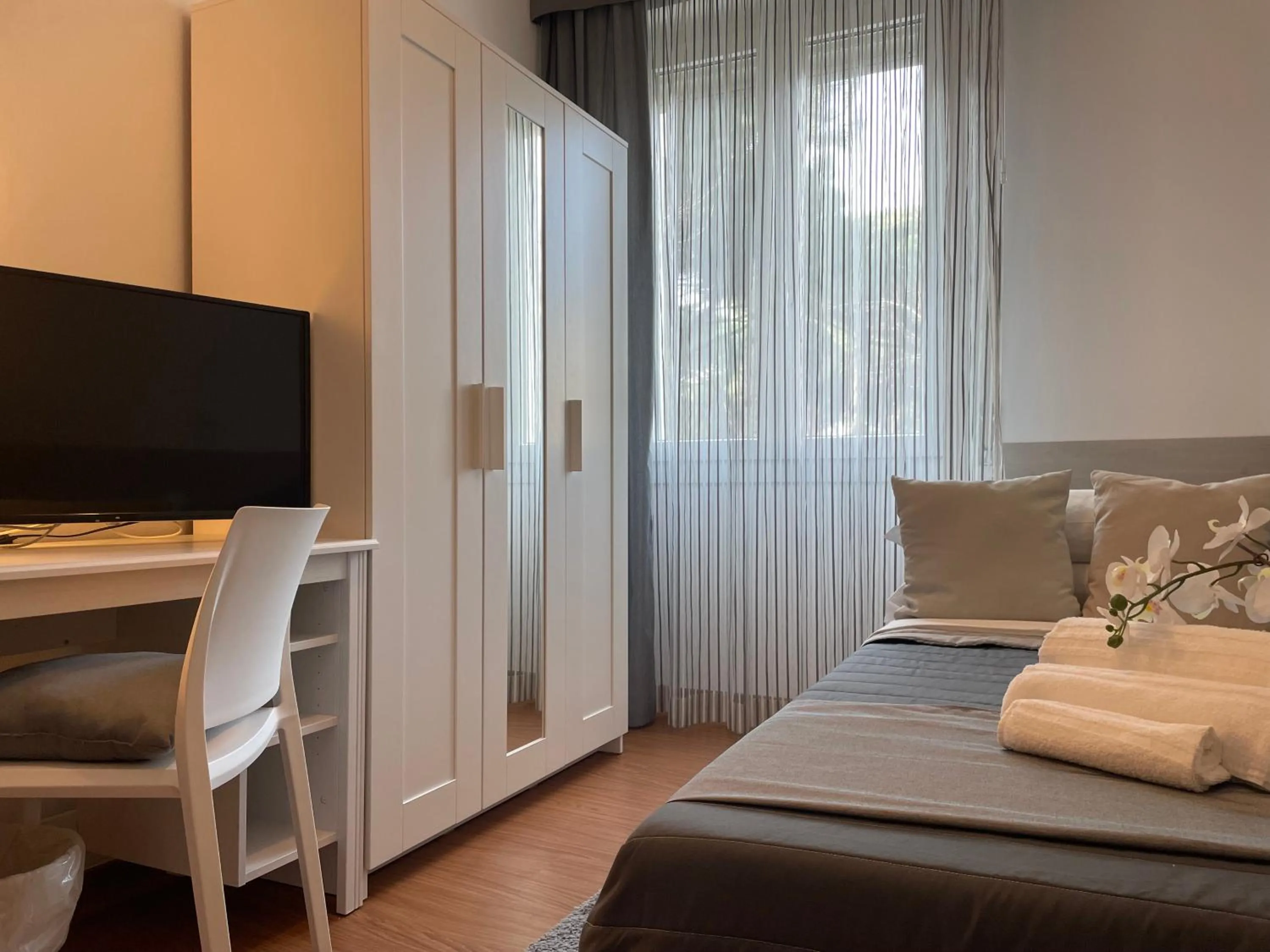 Bed in Hotel Augustus