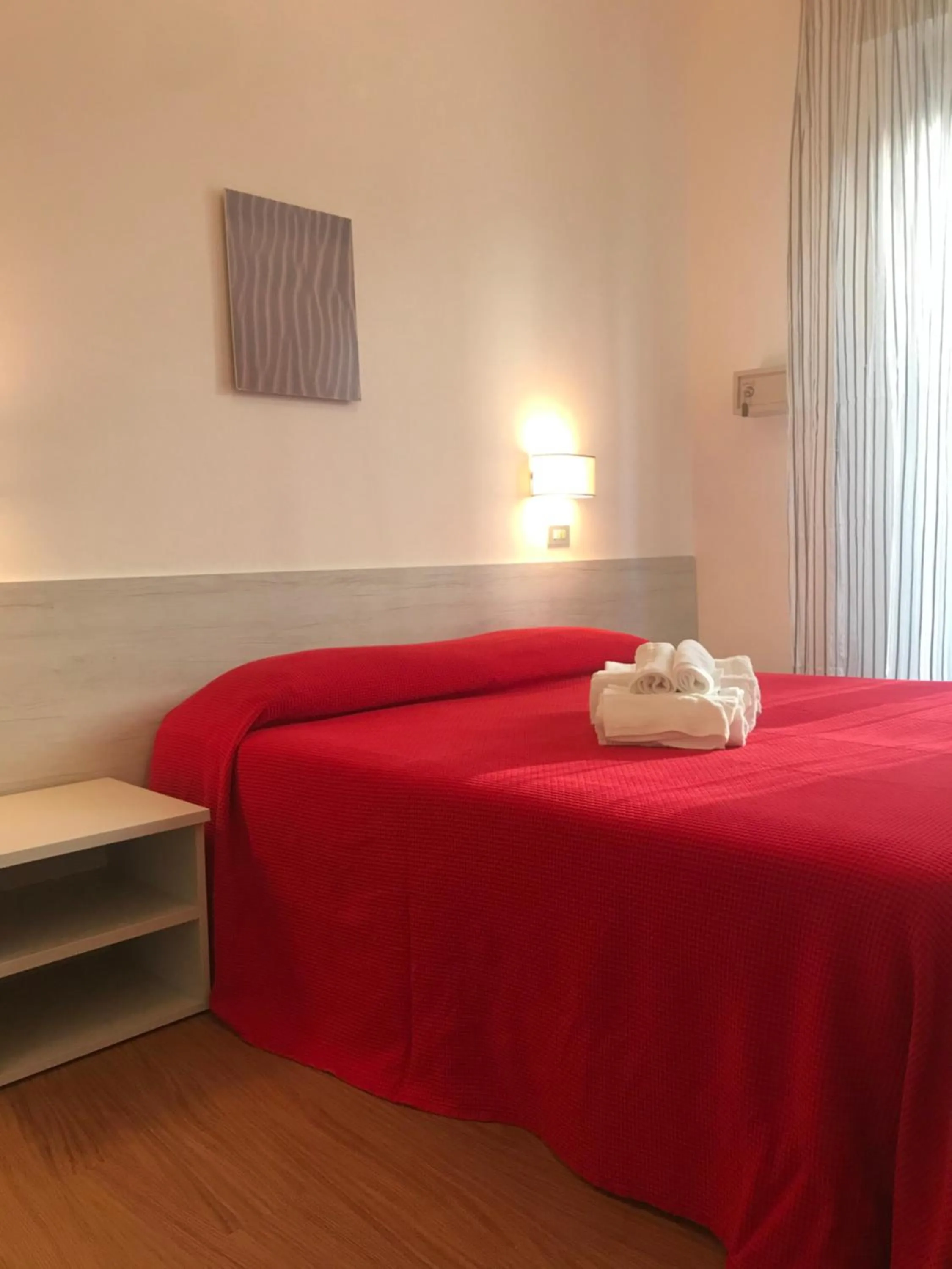 Bed in Hotel Augustus