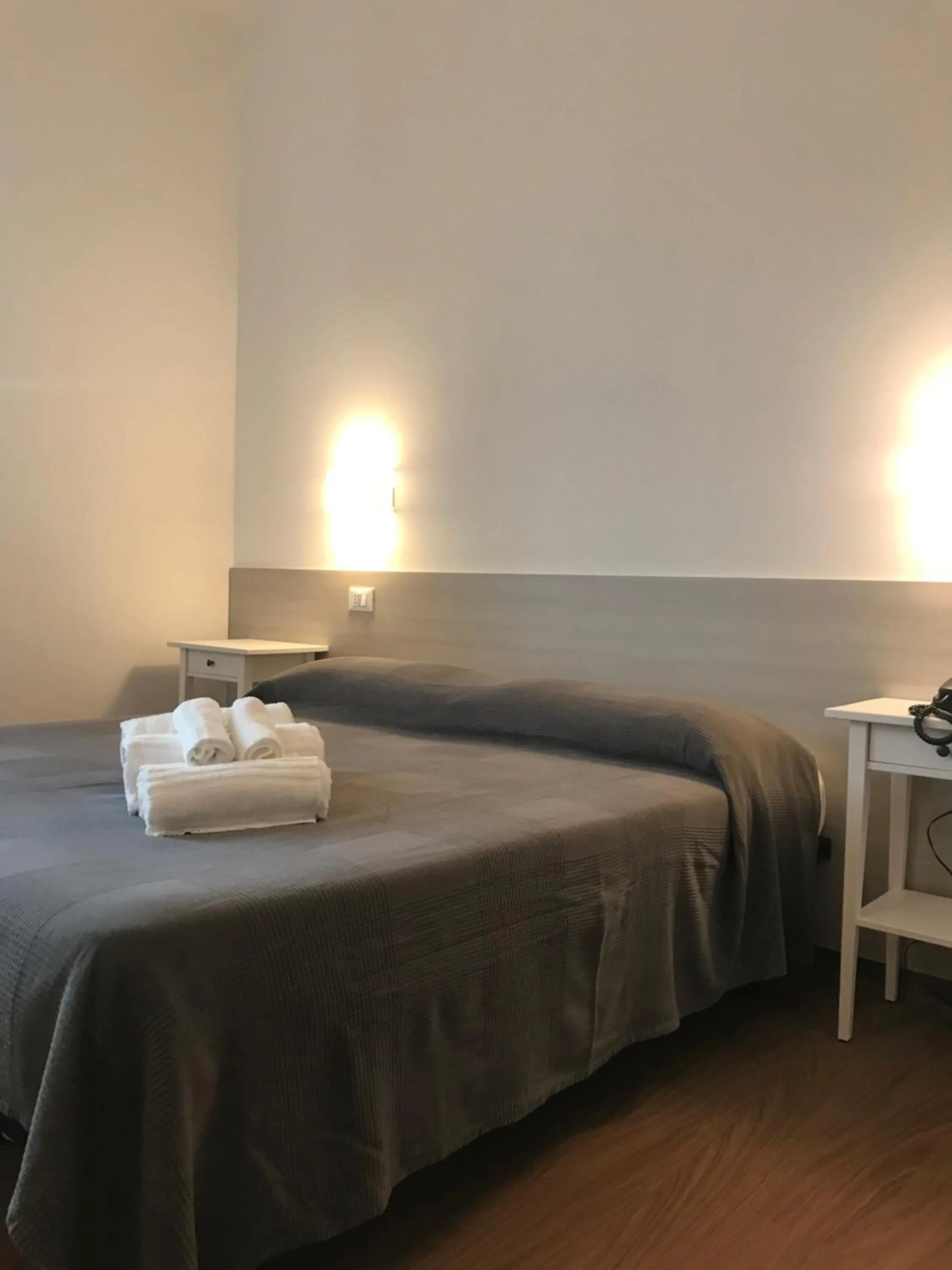 Bed in Hotel Augustus