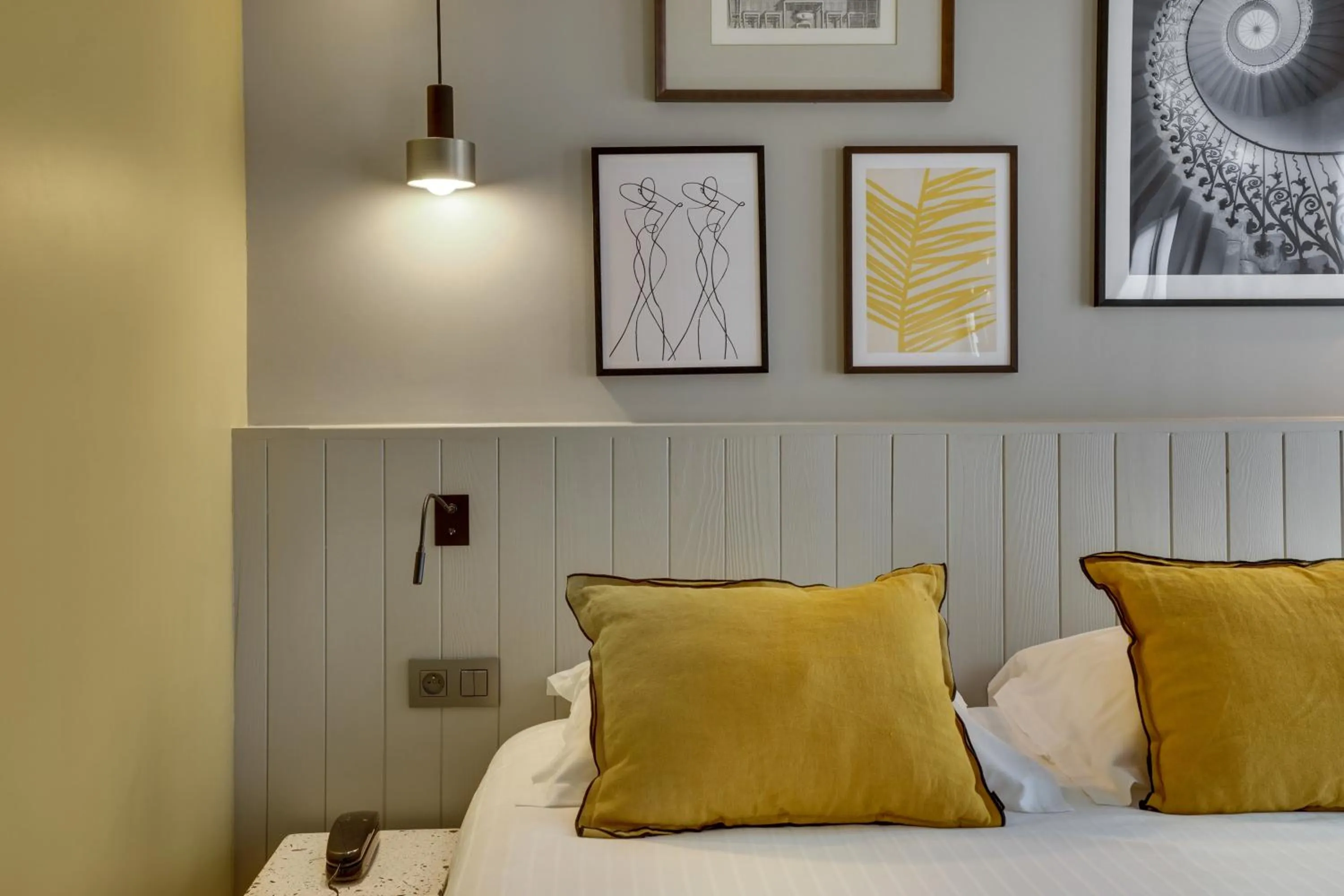 Decorative detail, Bed in Passy Eiffel