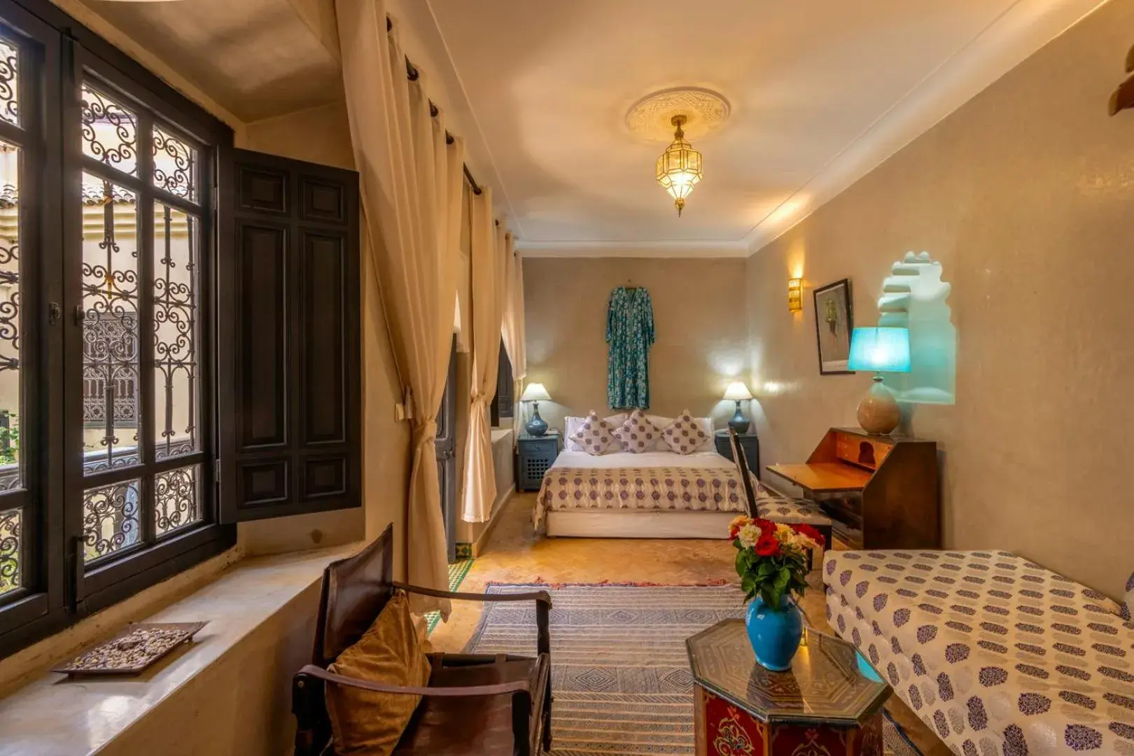 Bedroom, Bed in Riad Saba Bedroom, Bed in Riad Saba