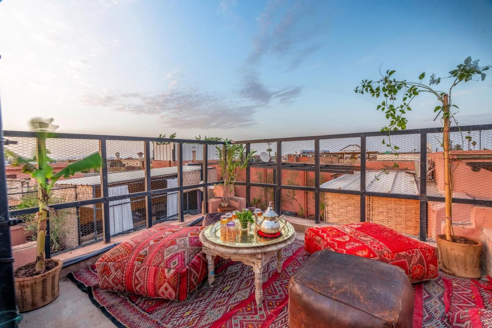 Balcony/Terrace in Riad Saba