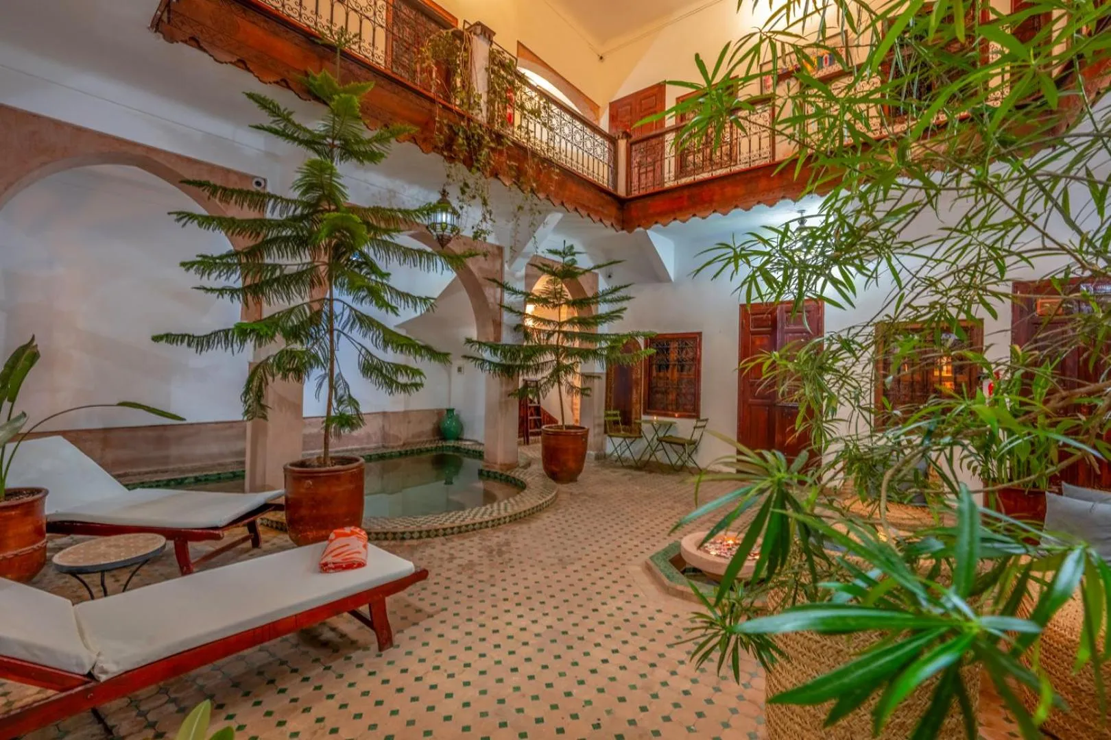 Living room in Riad Saba