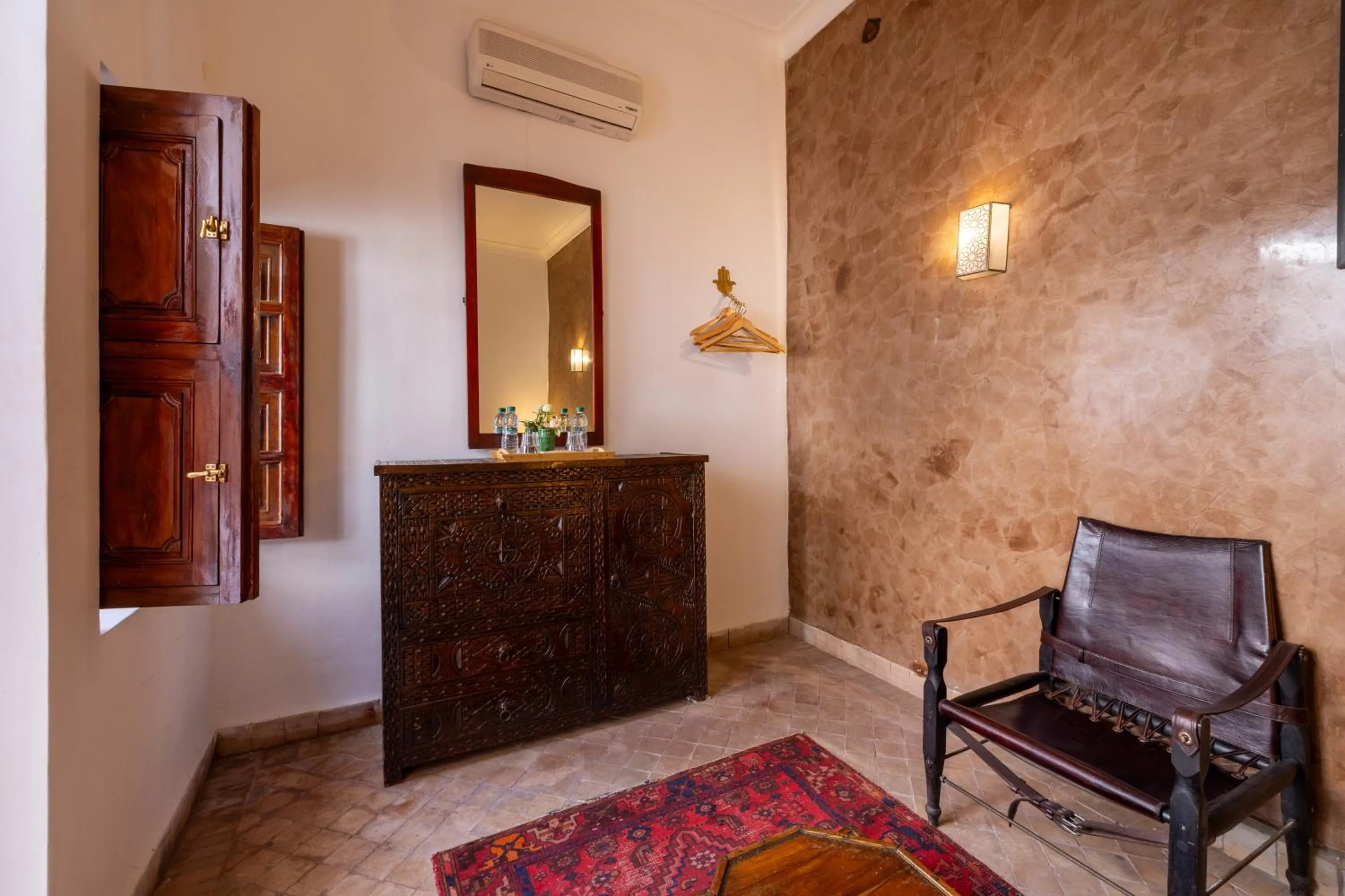 Seating area in Riad Saba