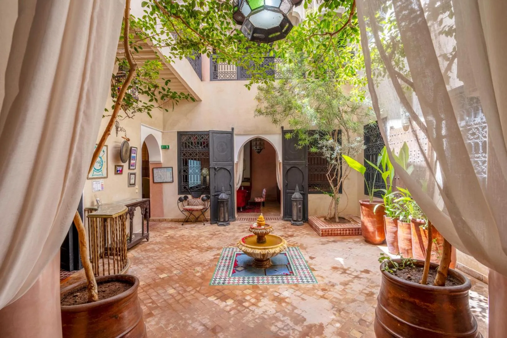 Patio in Riad Saba