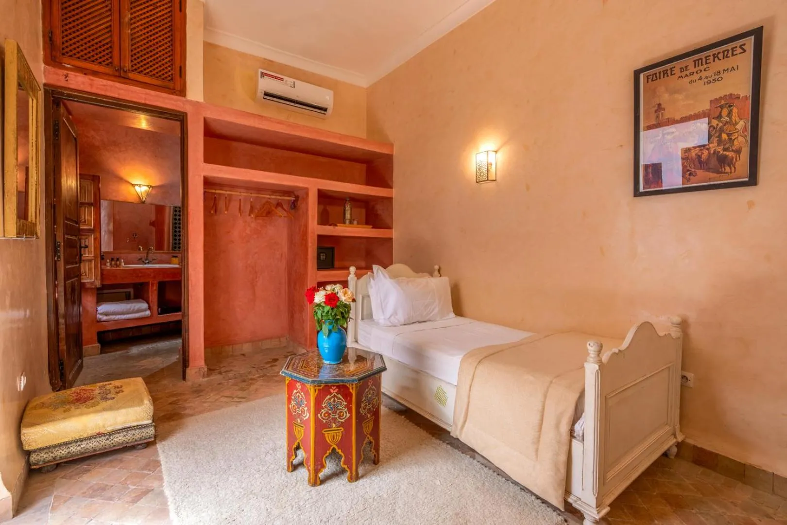 Bedroom, Bed in Riad Saba