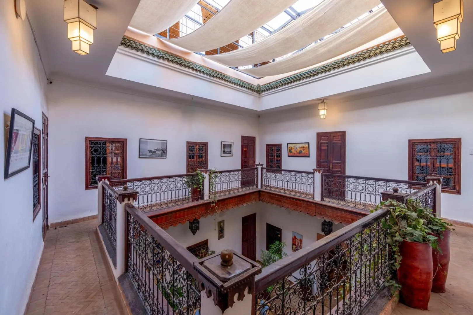 View (from property/room) in Riad Saba