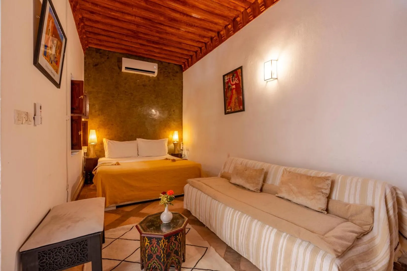 Bedroom, Bed in Riad Saba