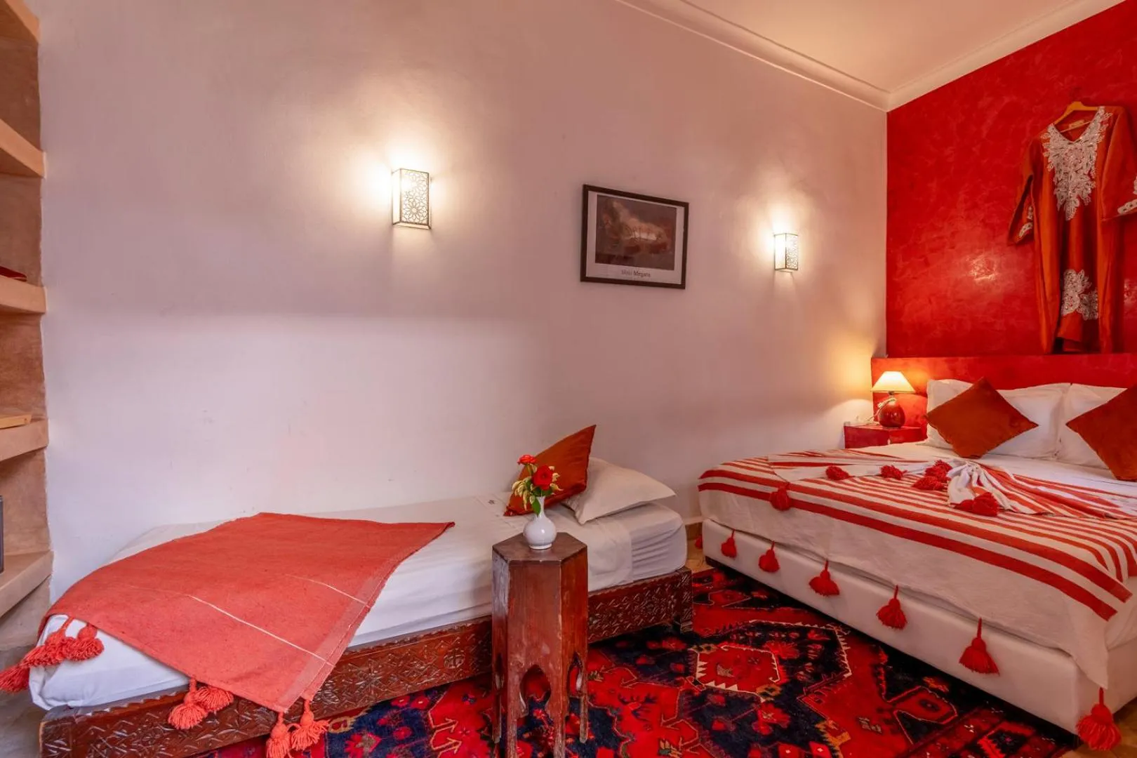 Bedroom, Bed in Riad Saba