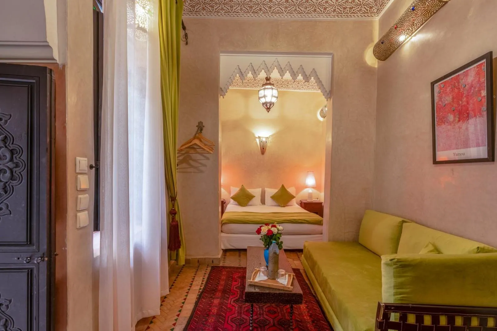 Bedroom, Bed in Riad Saba