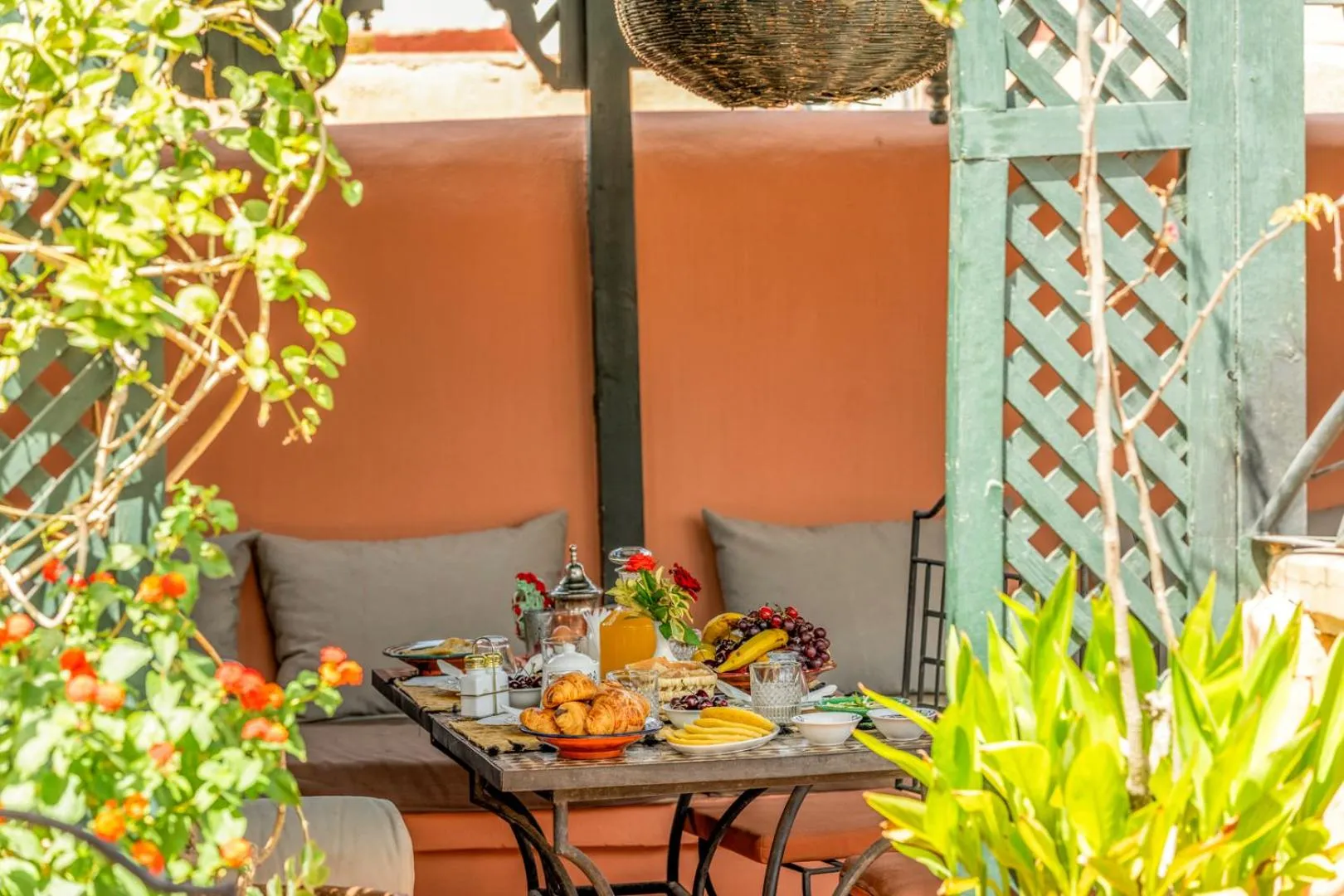 Patio in Riad Saba