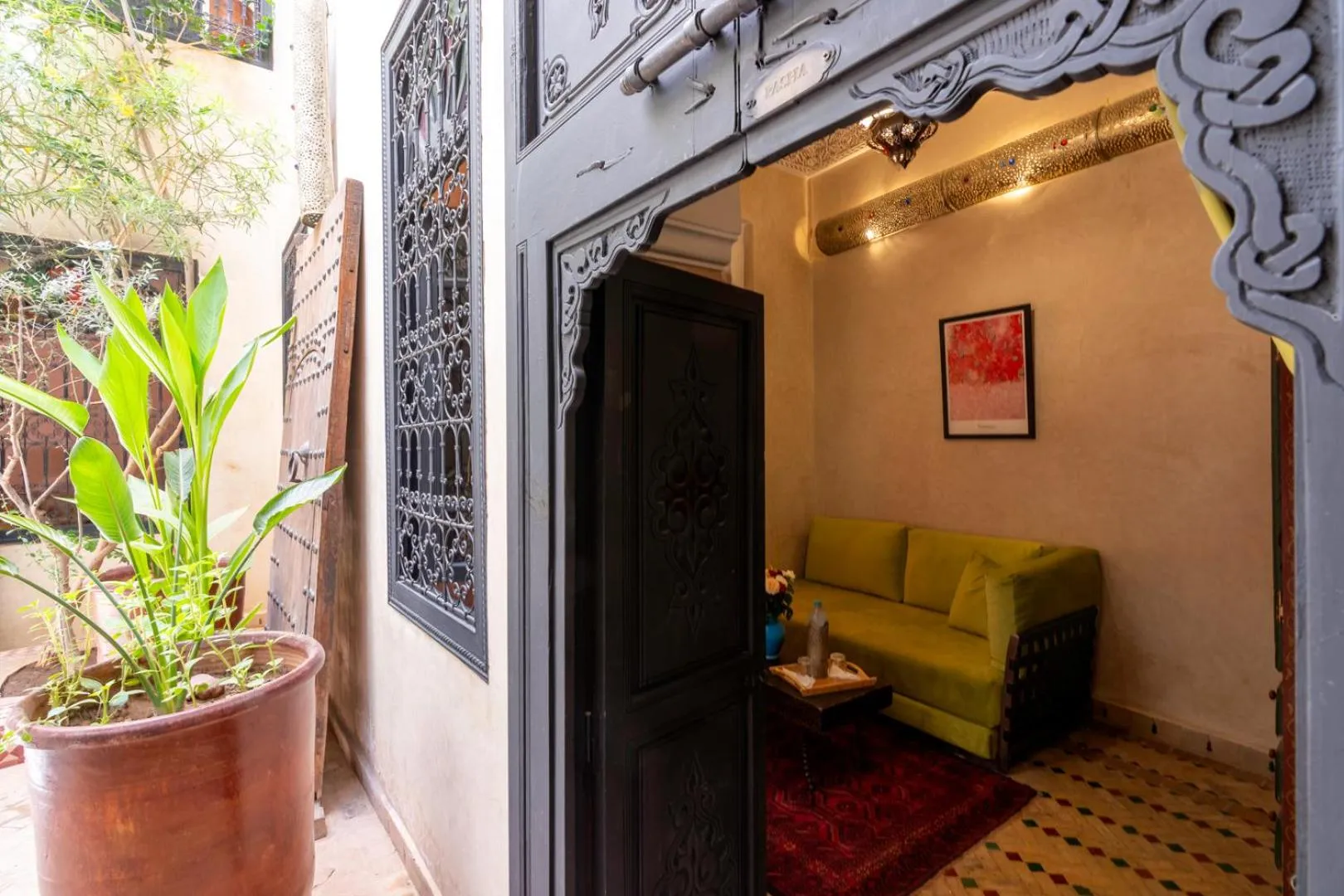 View (from property/room) in Riad Saba