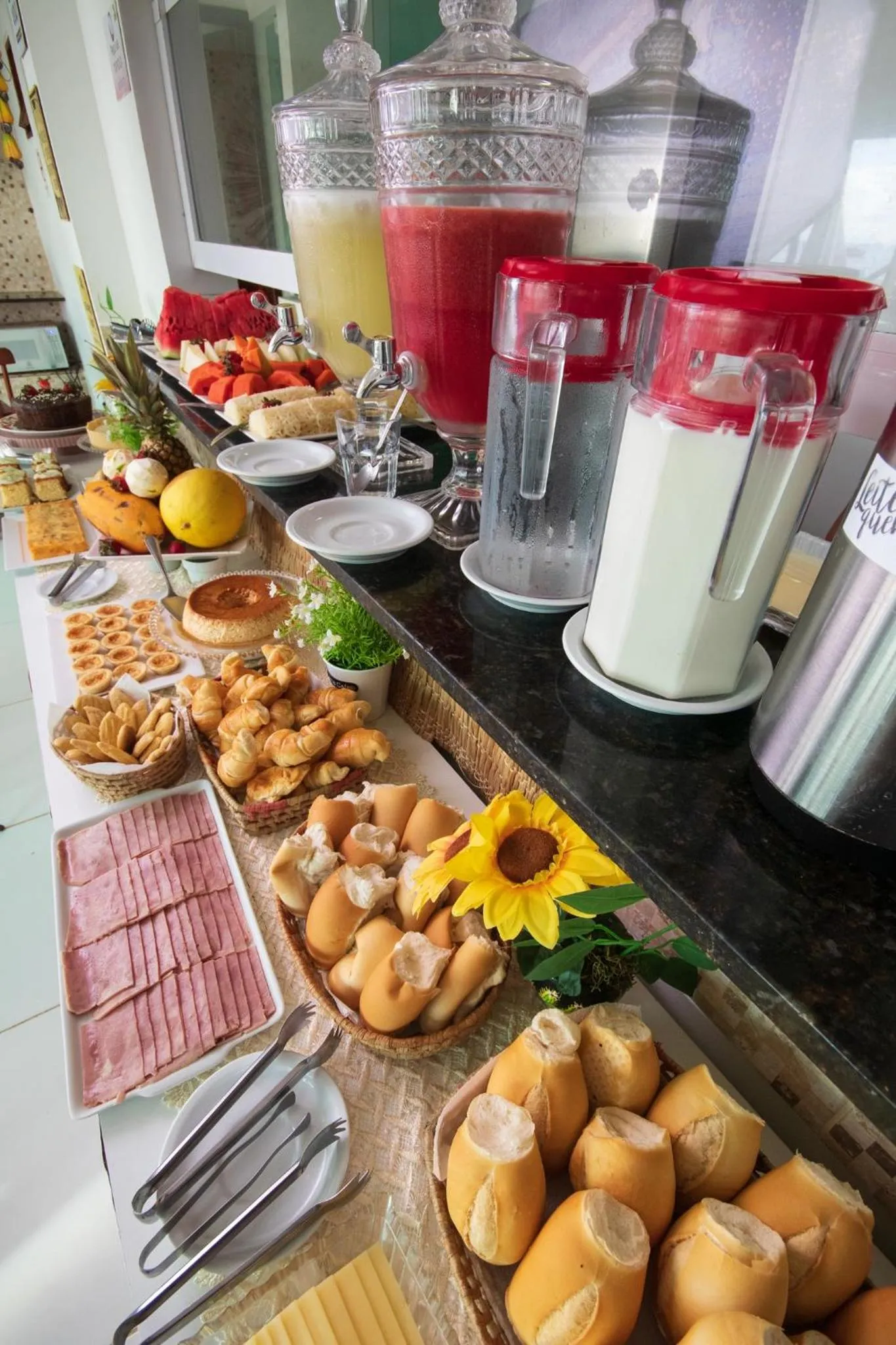 Breakfast in Pousada dos Cabanos