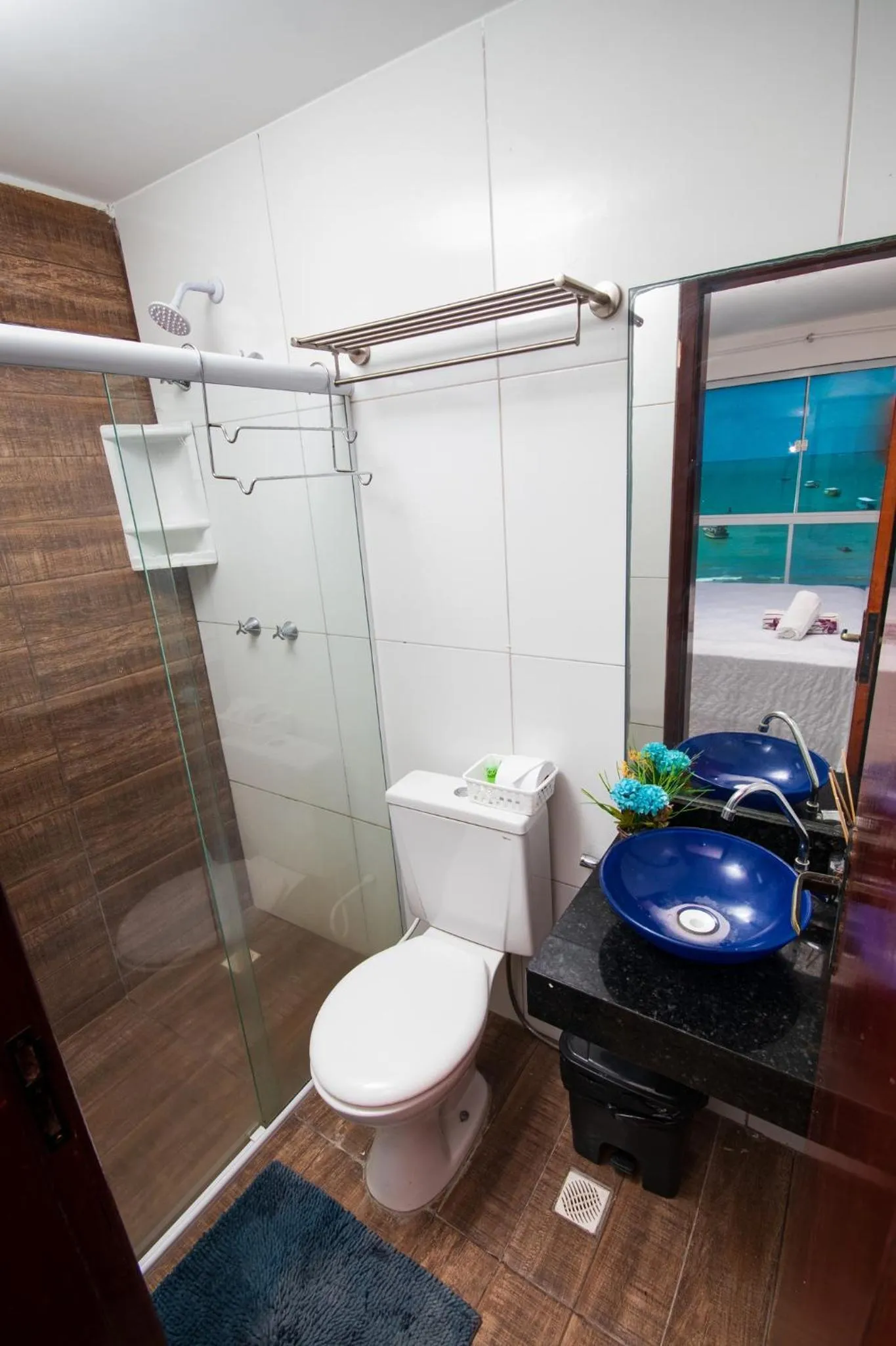 Shower in Pousada dos Cabanos