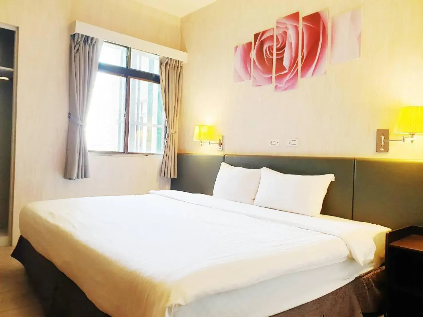 Bedroom, Bed in Walker Hotel - Sanchong Bedroom, Bed in Walker Hotel - Sanchong