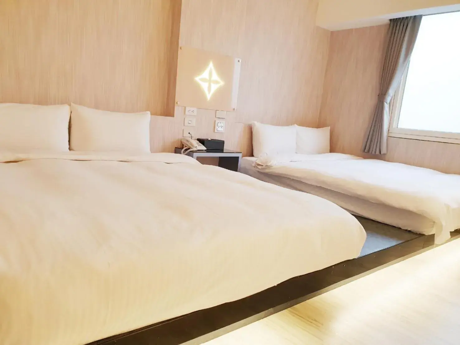 Bedroom, Bed in Walker Hotel - Sanchong Bedroom, Bed in Walker Hotel - Sanchong