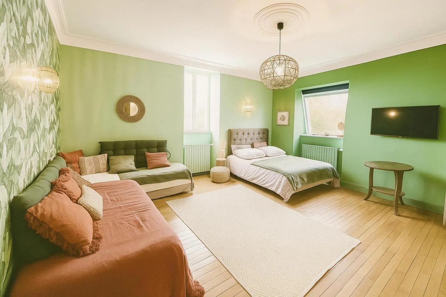 Bedroom, Bed in Maunoury Citybreak