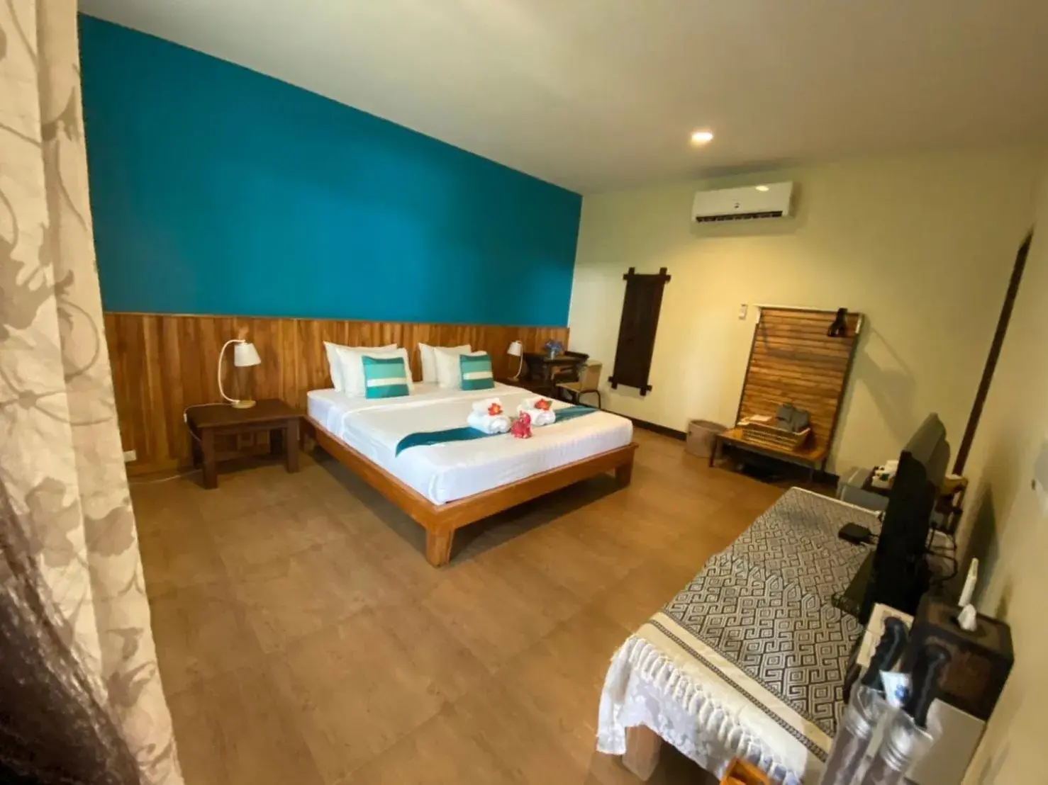 Bed in Good Times Resort Kanchanaburi Bed in Good Times Resort Kanchanaburi