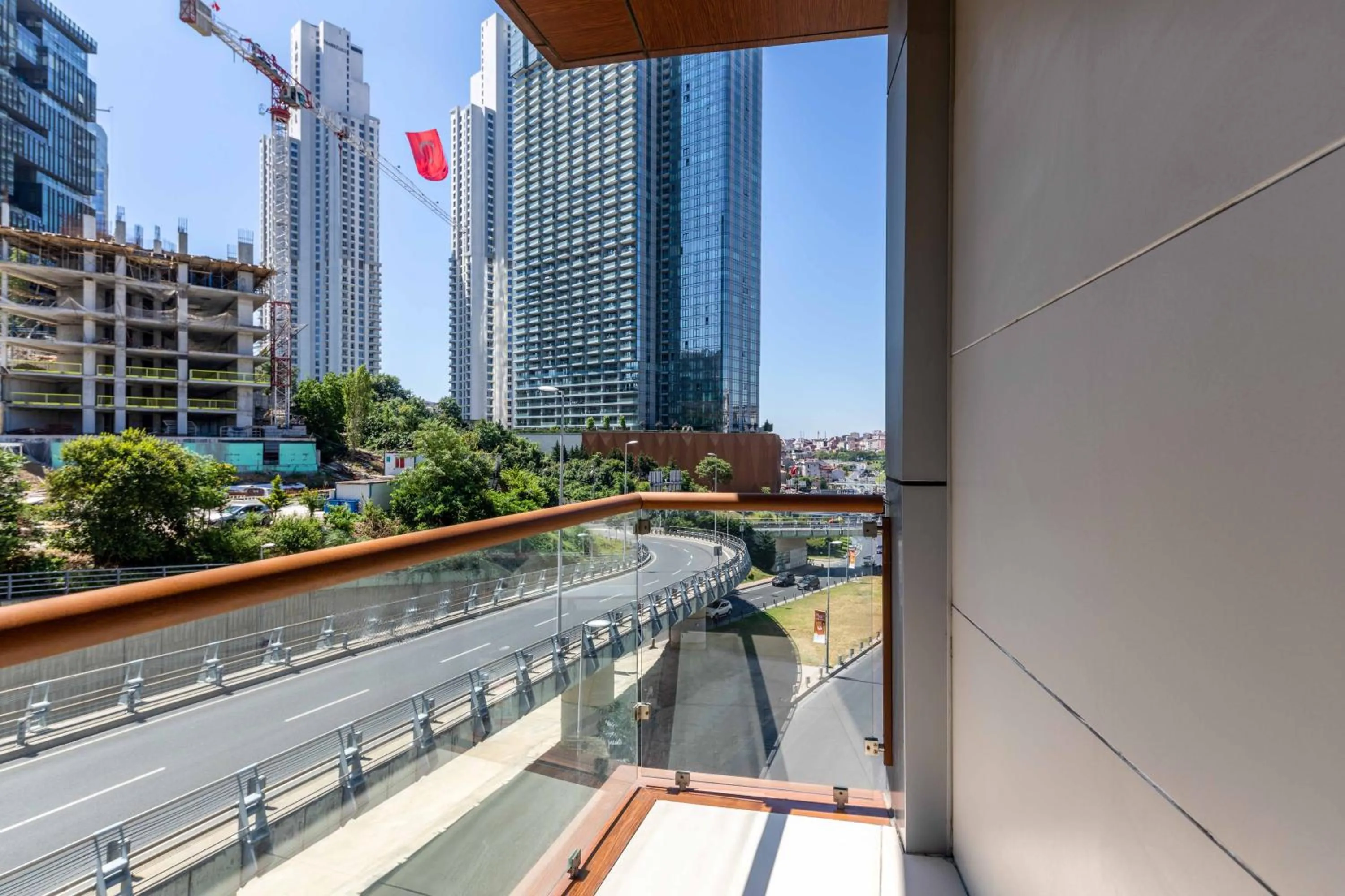 Balcony/Terrace in Urban Hotel Bomonti