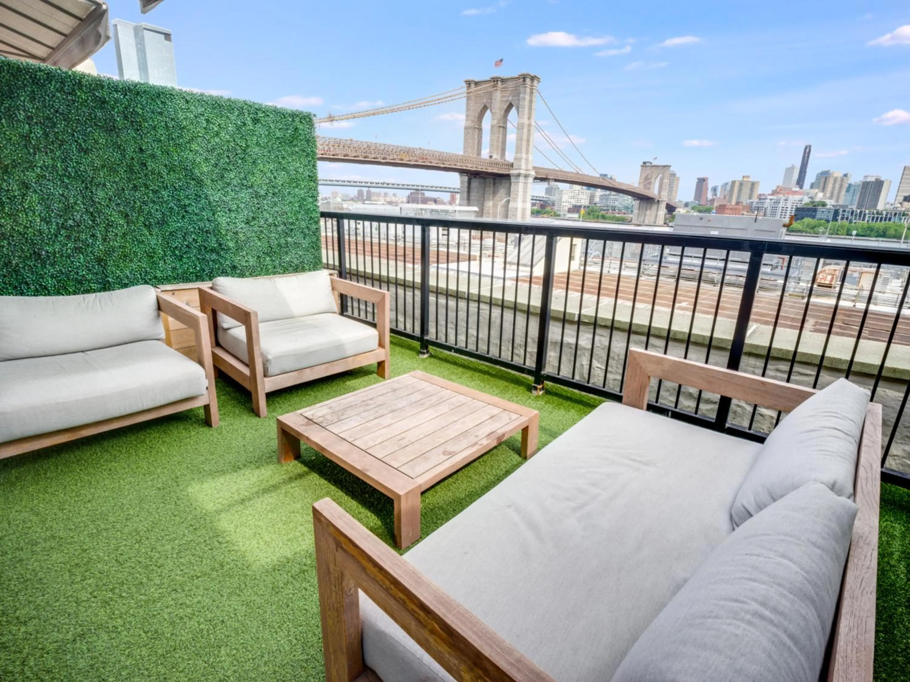 Balcony/Terrace in 33 Hotel, New York City, Seaport