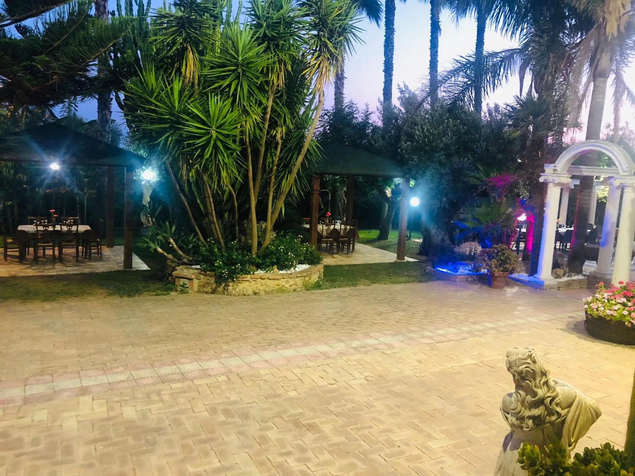 Garden in Hotel Ristorante L'Orizzonte