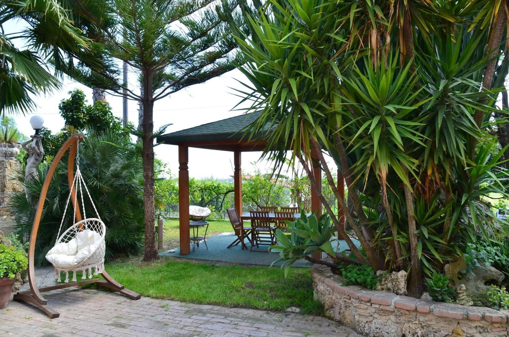 Garden in Hotel Ristorante L'Orizzonte