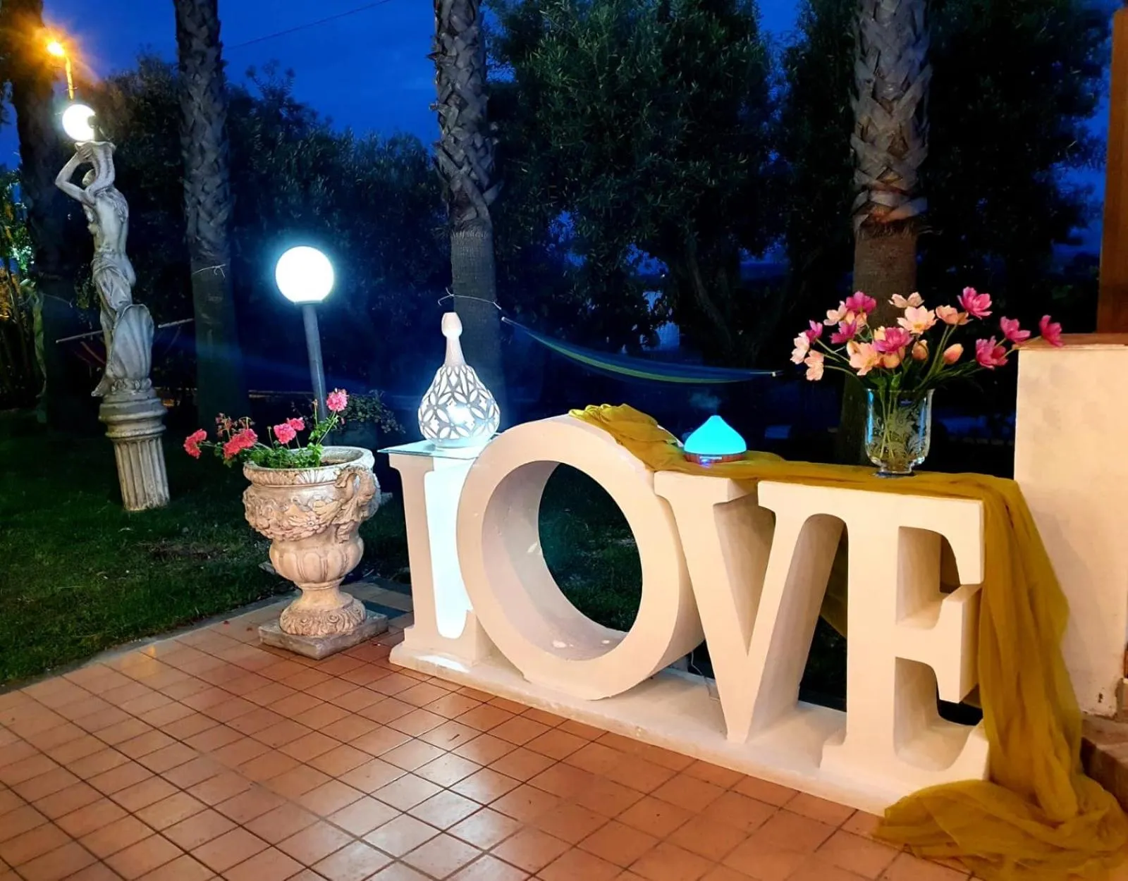 Garden in Hotel Ristorante L'Orizzonte