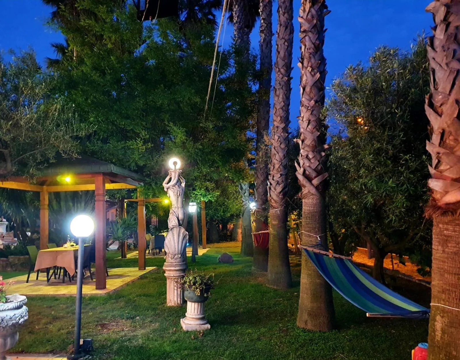 Garden in Hotel Ristorante L'Orizzonte