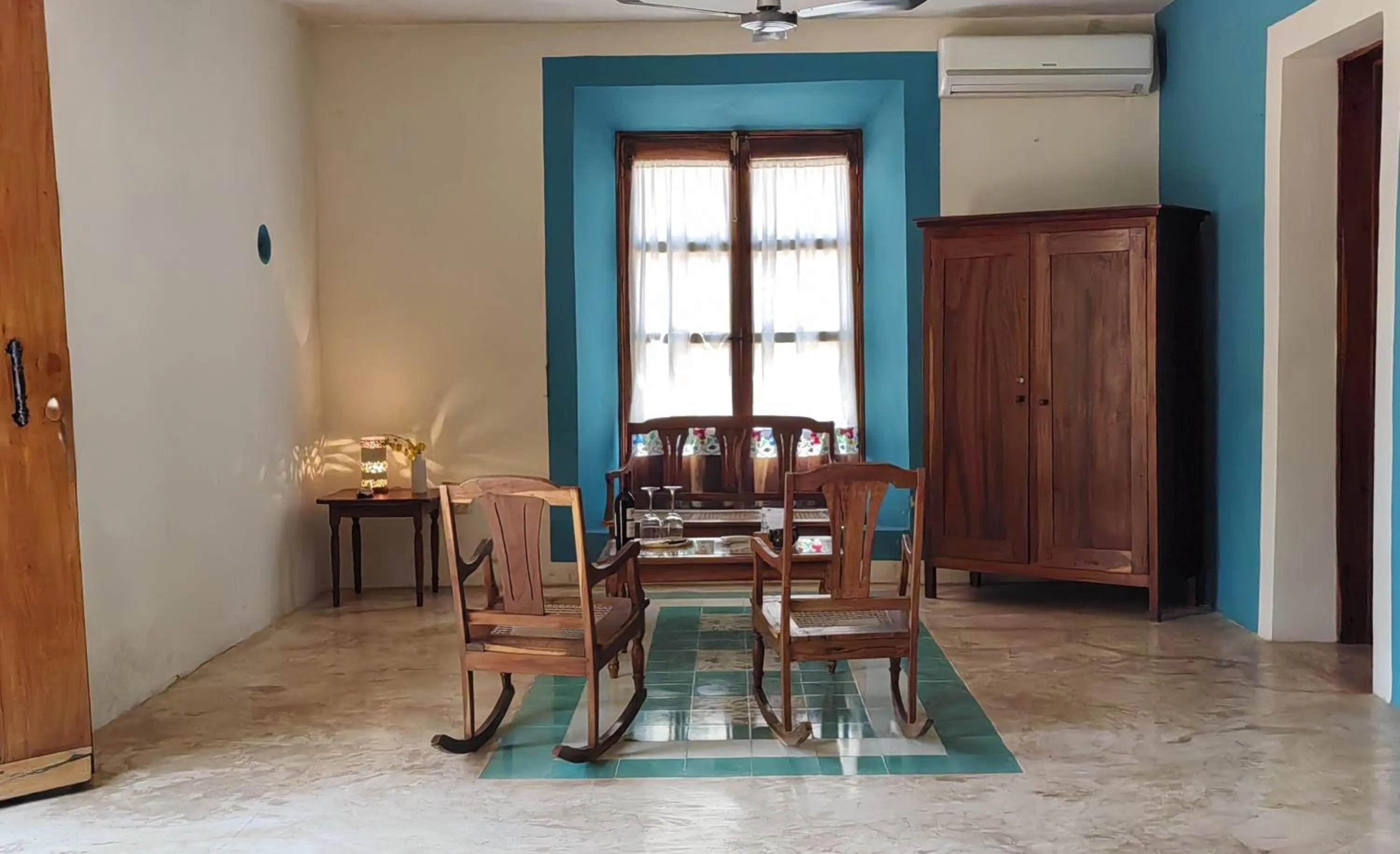 Living room in Hacienda San Francisco Tzacalha