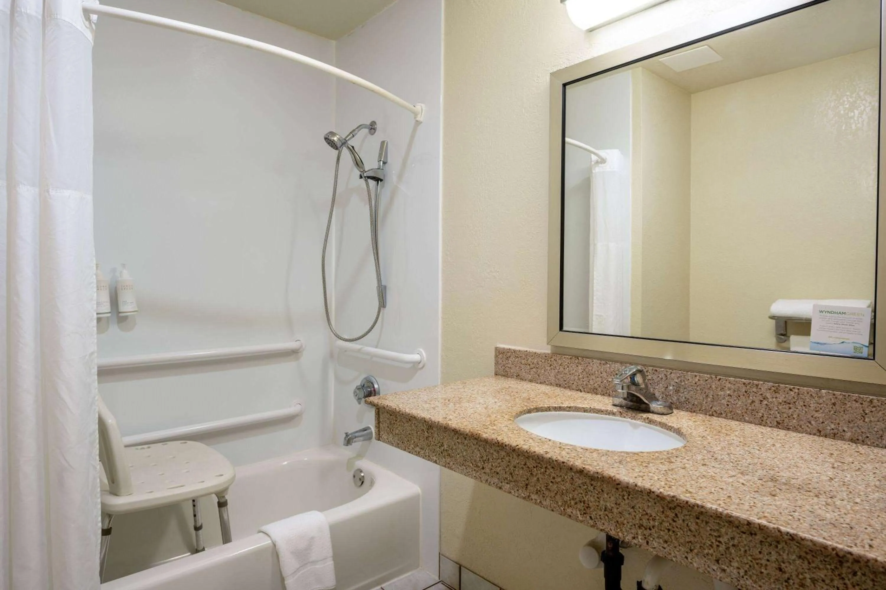 Bathroom in Days Inn by Wyndham Encinitas Moonlight Beach