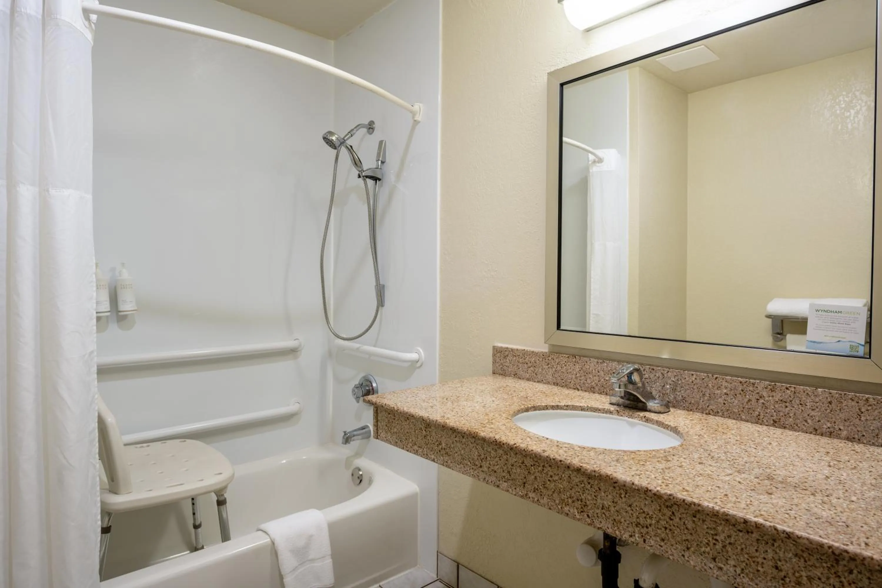 Bathroom in Days Inn by Wyndham Encinitas Moonlight Beach