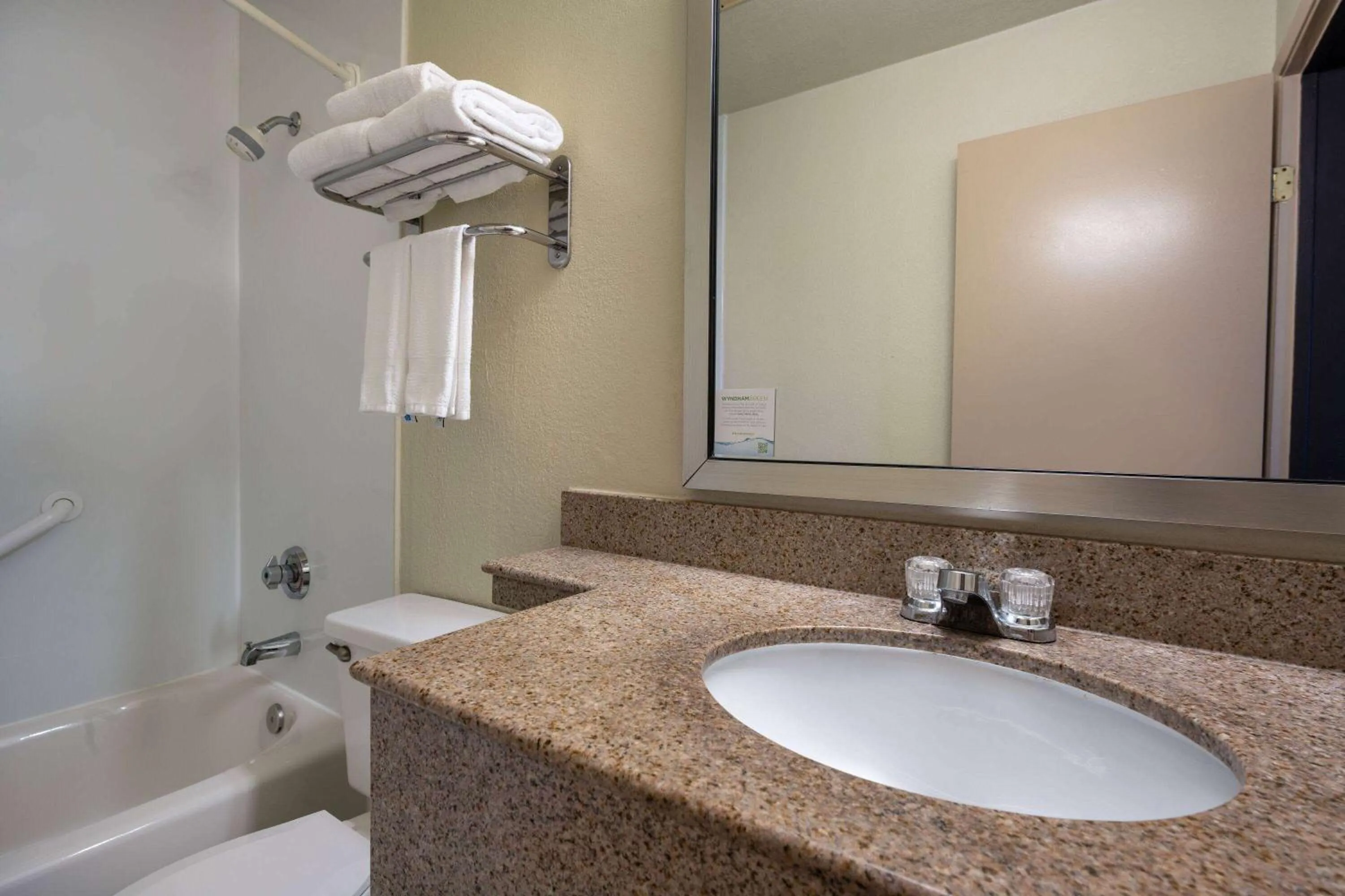 Bathroom in Days Inn by Wyndham Encinitas Moonlight Beach