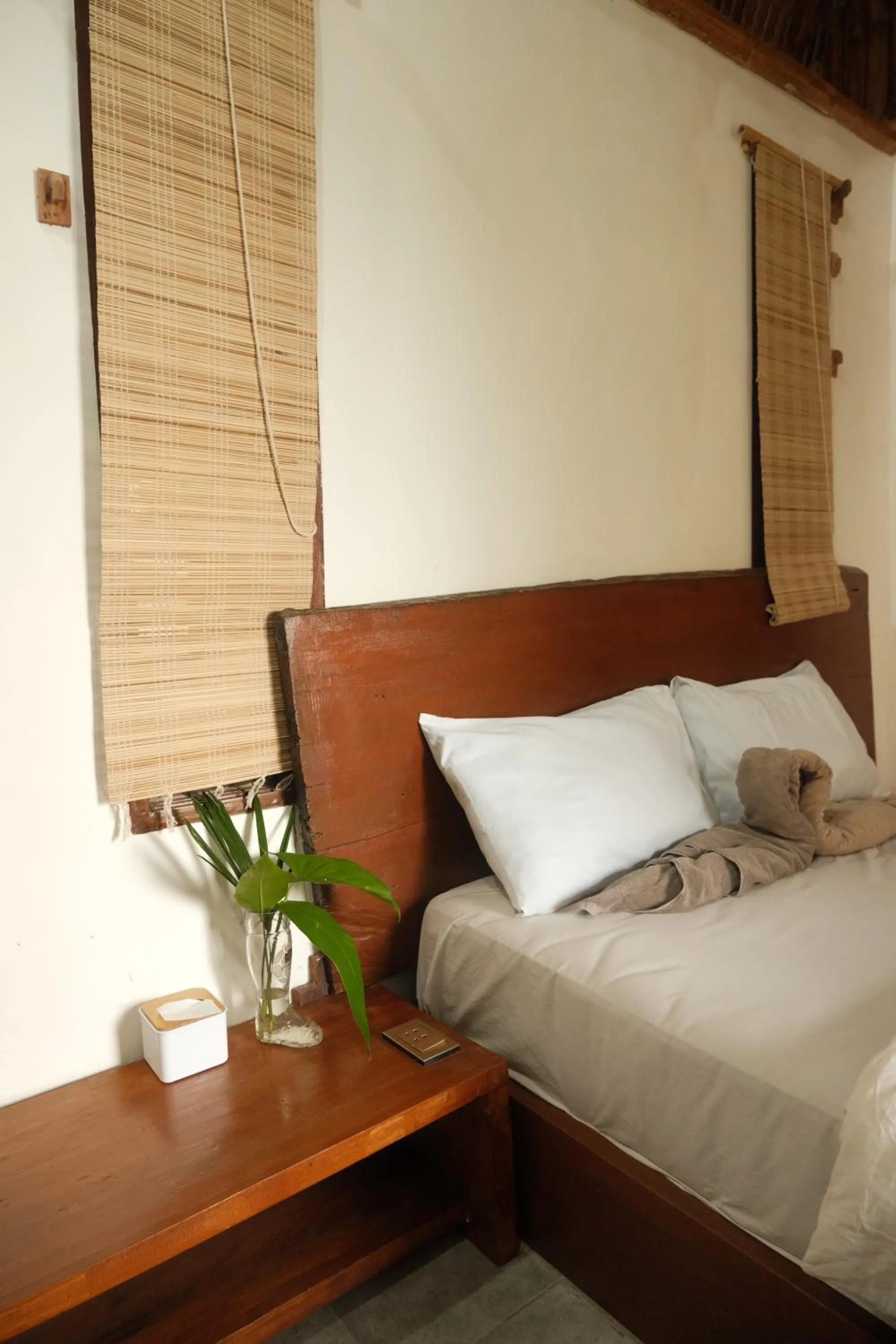 Bed in Cocovana Beach Resort