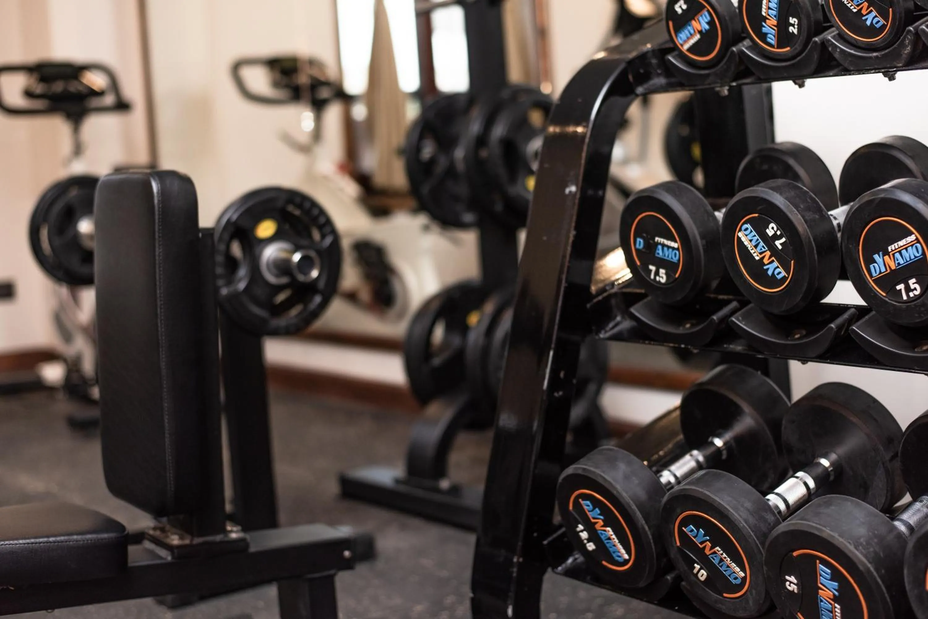 Fitness centre/facilities in Basera Boutique Hotel