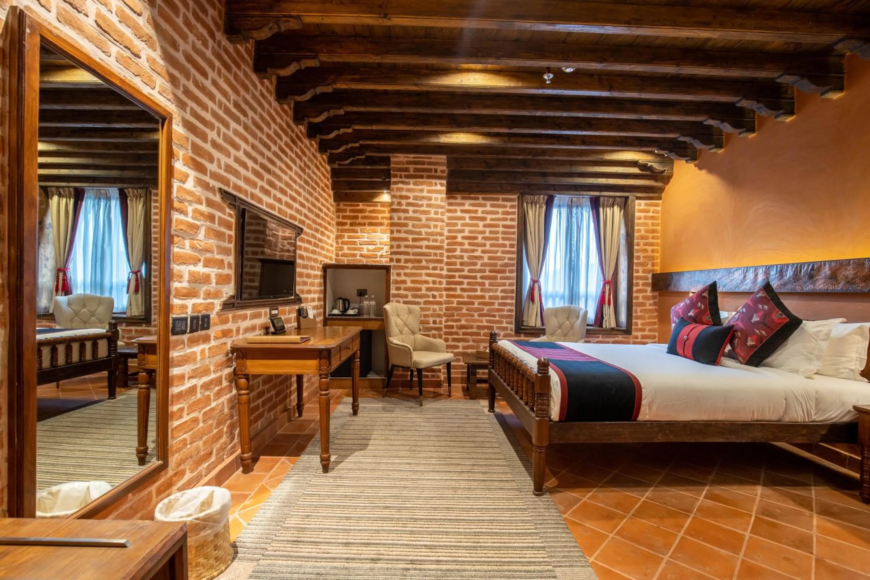 Photo of the whole room, Bed in Basera Boutique Hotel