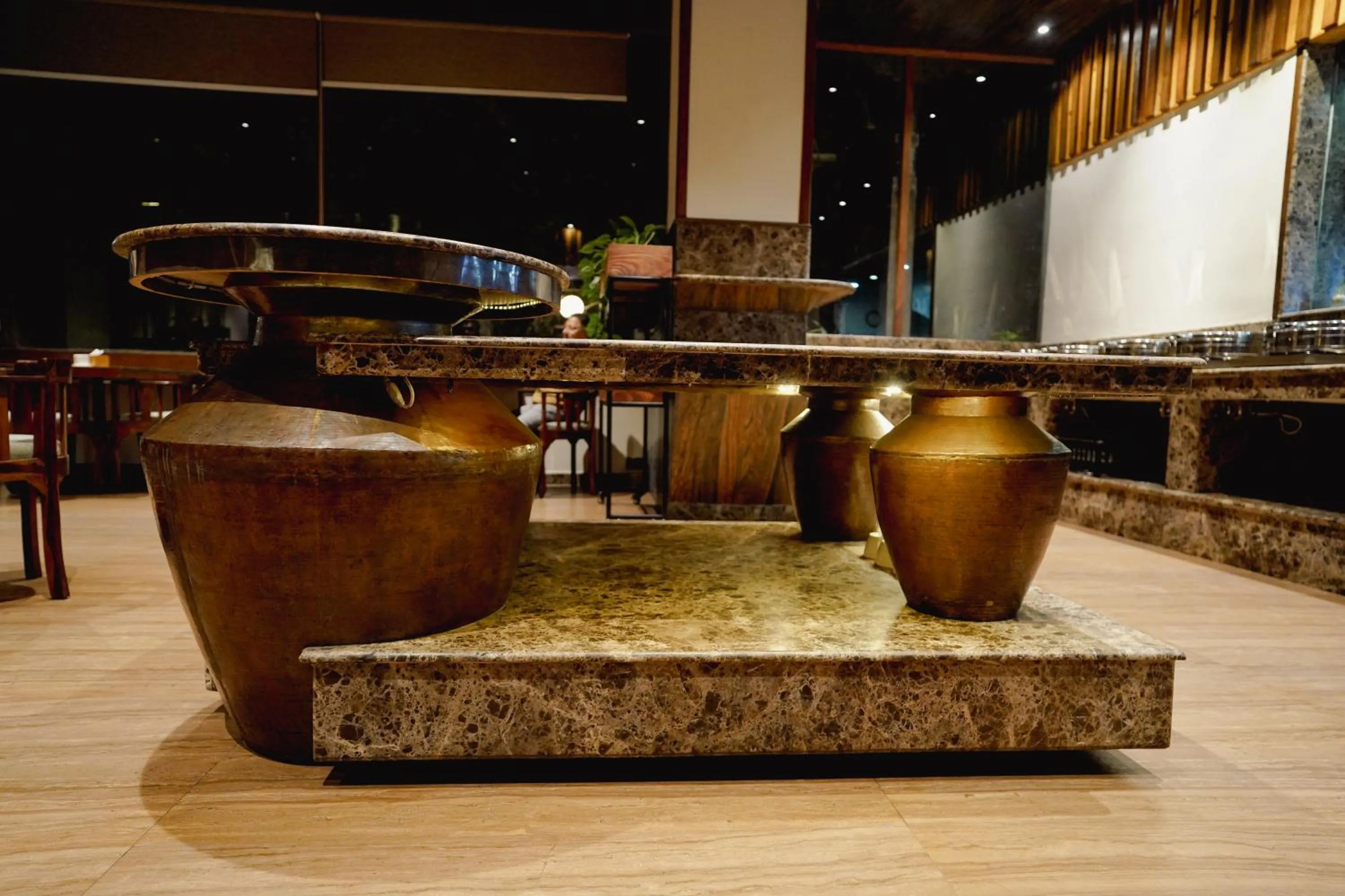 Seating area in Basera Boutique Hotel