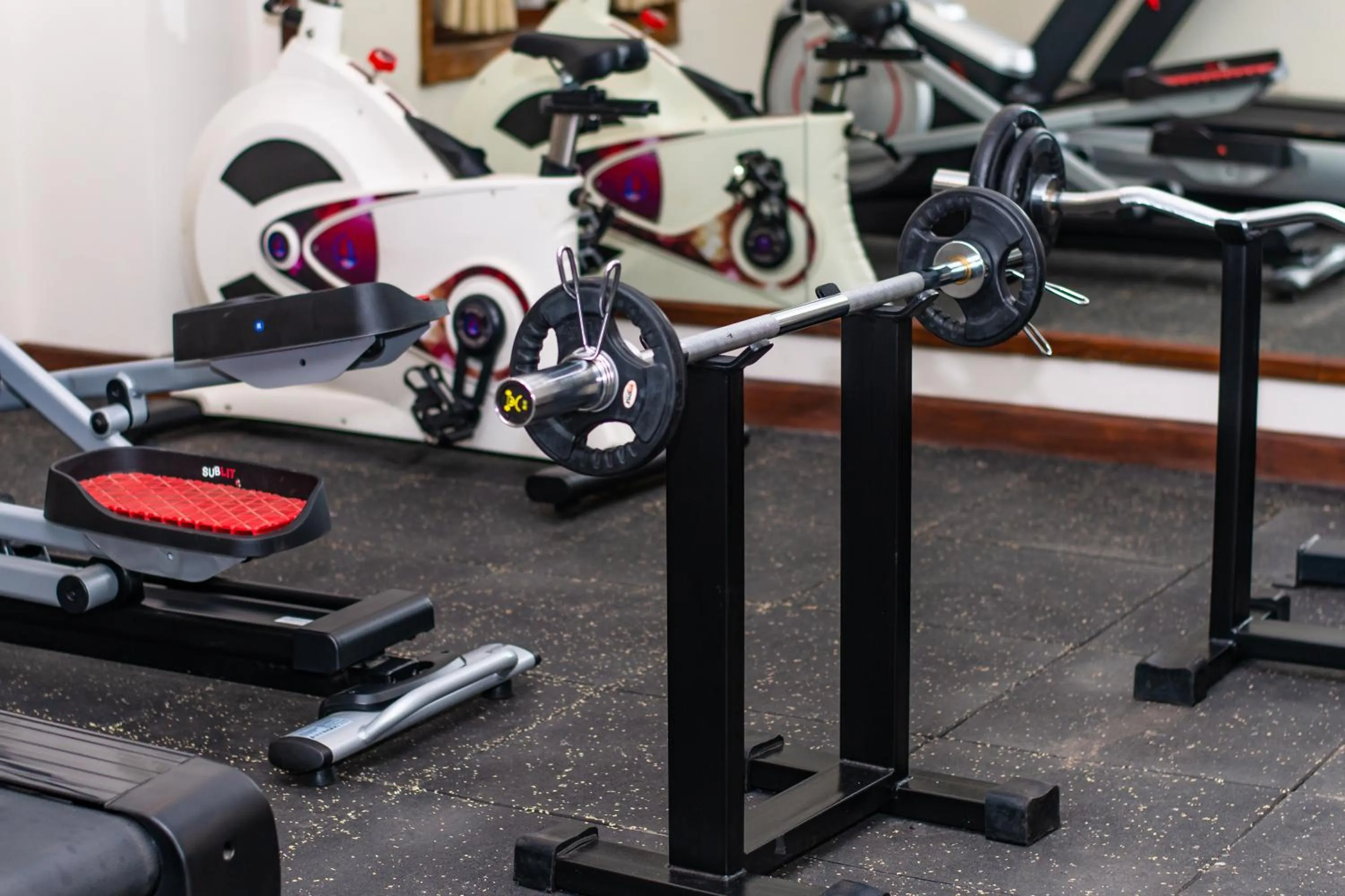 Fitness centre/facilities in Basera Boutique Hotel