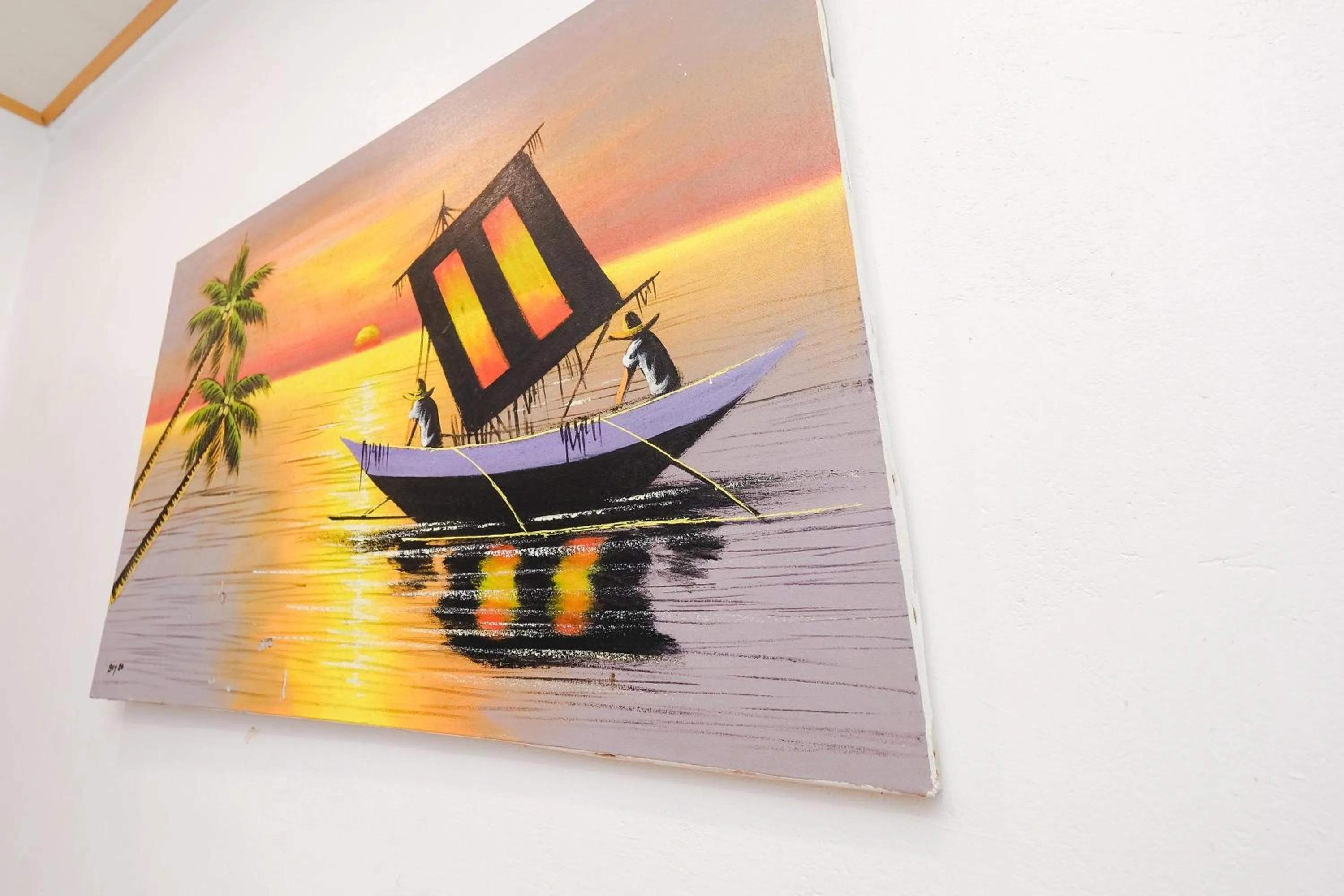 Decorative detail in Monaliza Surf Resort La Union