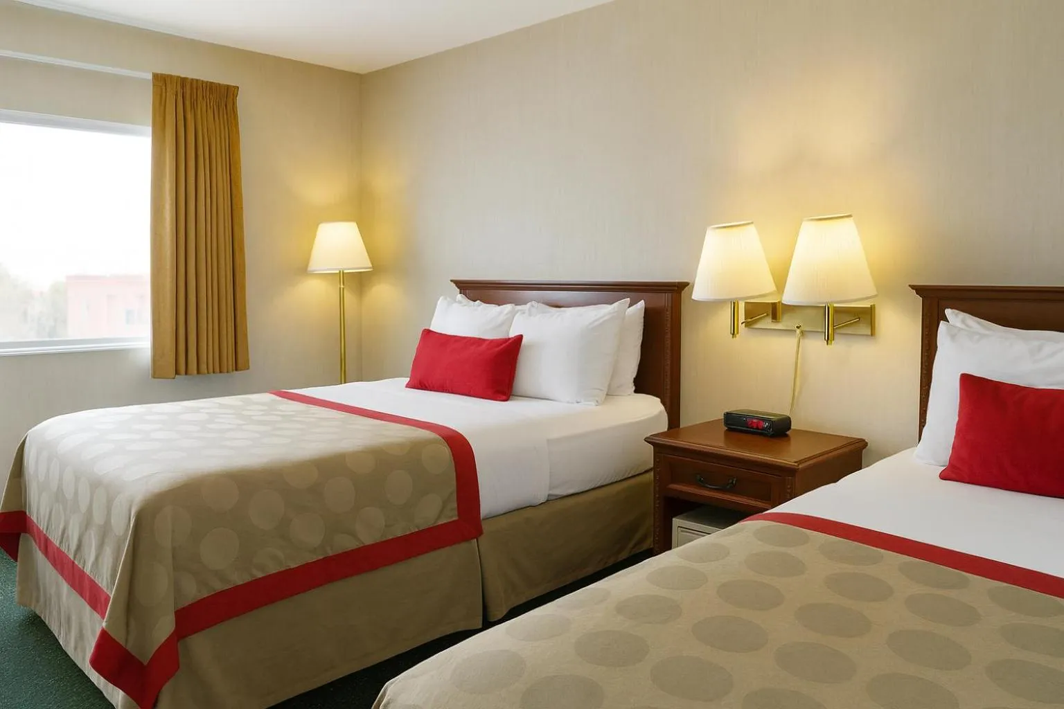 Bed in Ramada by Wyndham Hawthorne/LAX