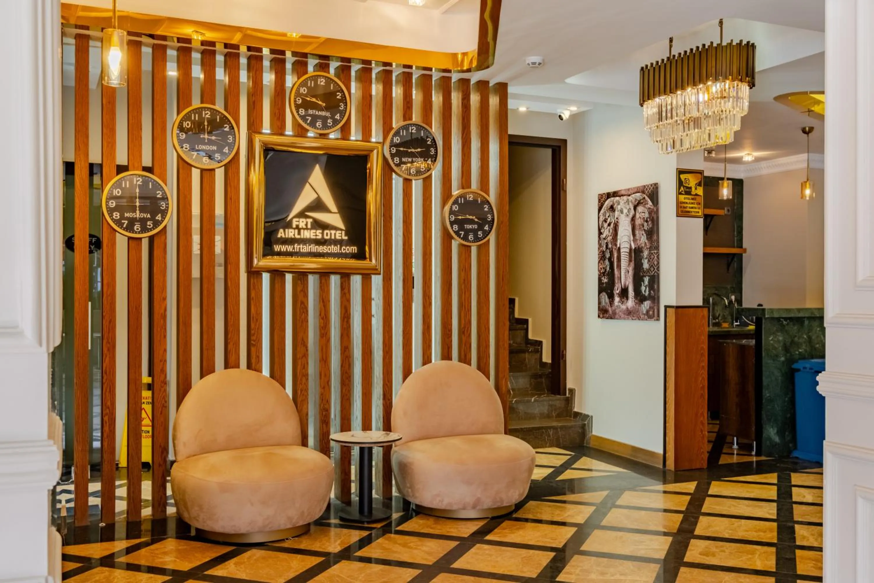 Lobby or reception in Frt Airlines Hotel - Istanbul Airport