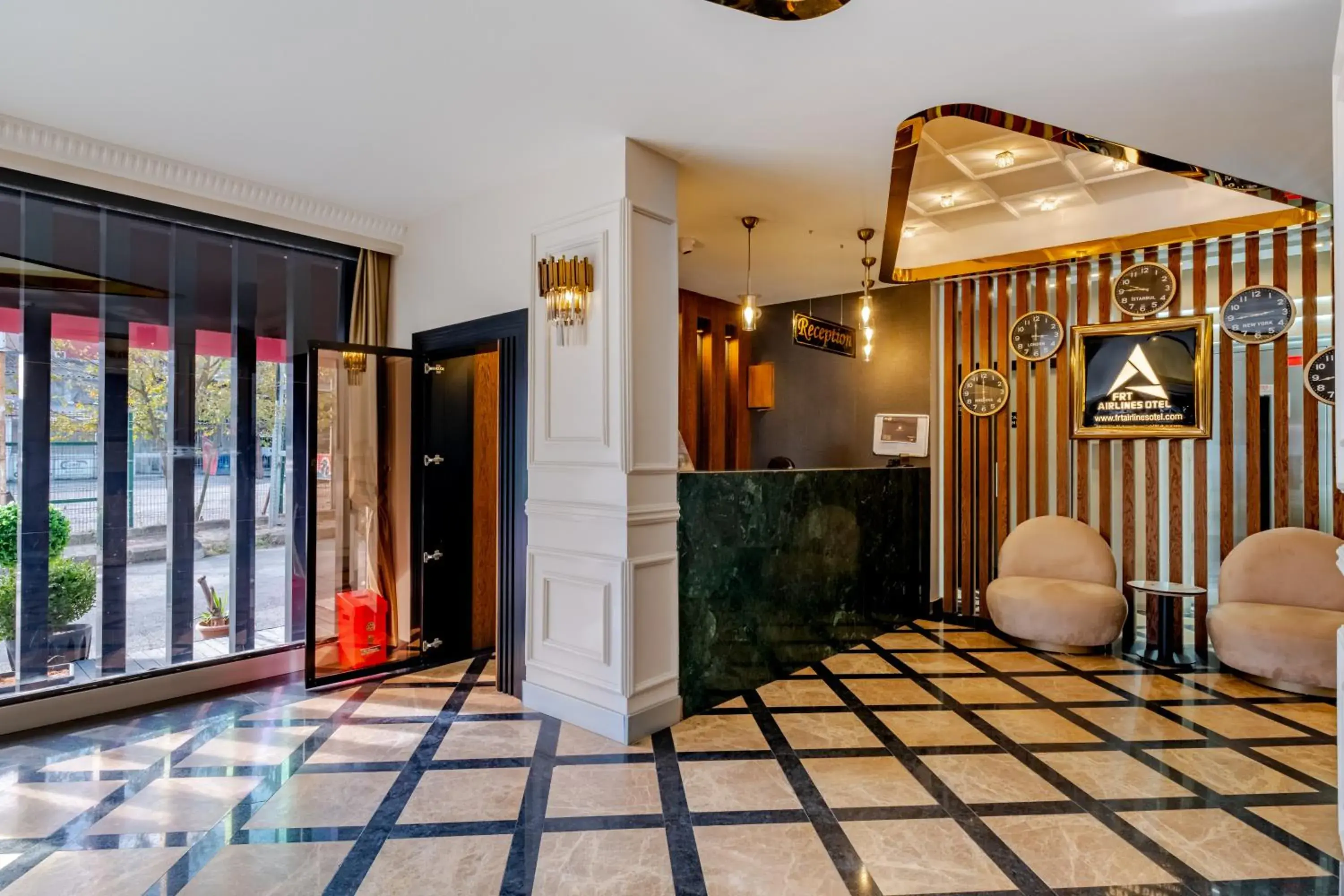 Lobby or reception in Frt Airlines Hotel - Istanbul Airport Lobby or reception in Frt Airlines Hotel - Istanbul Airport