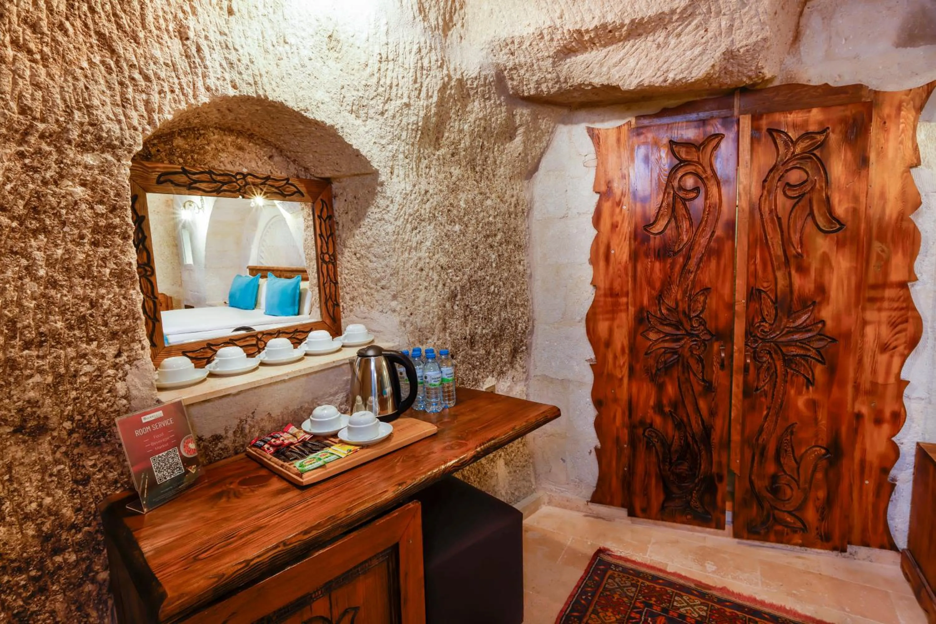 wardrobe in Angel Cappadocia Cave Hotel