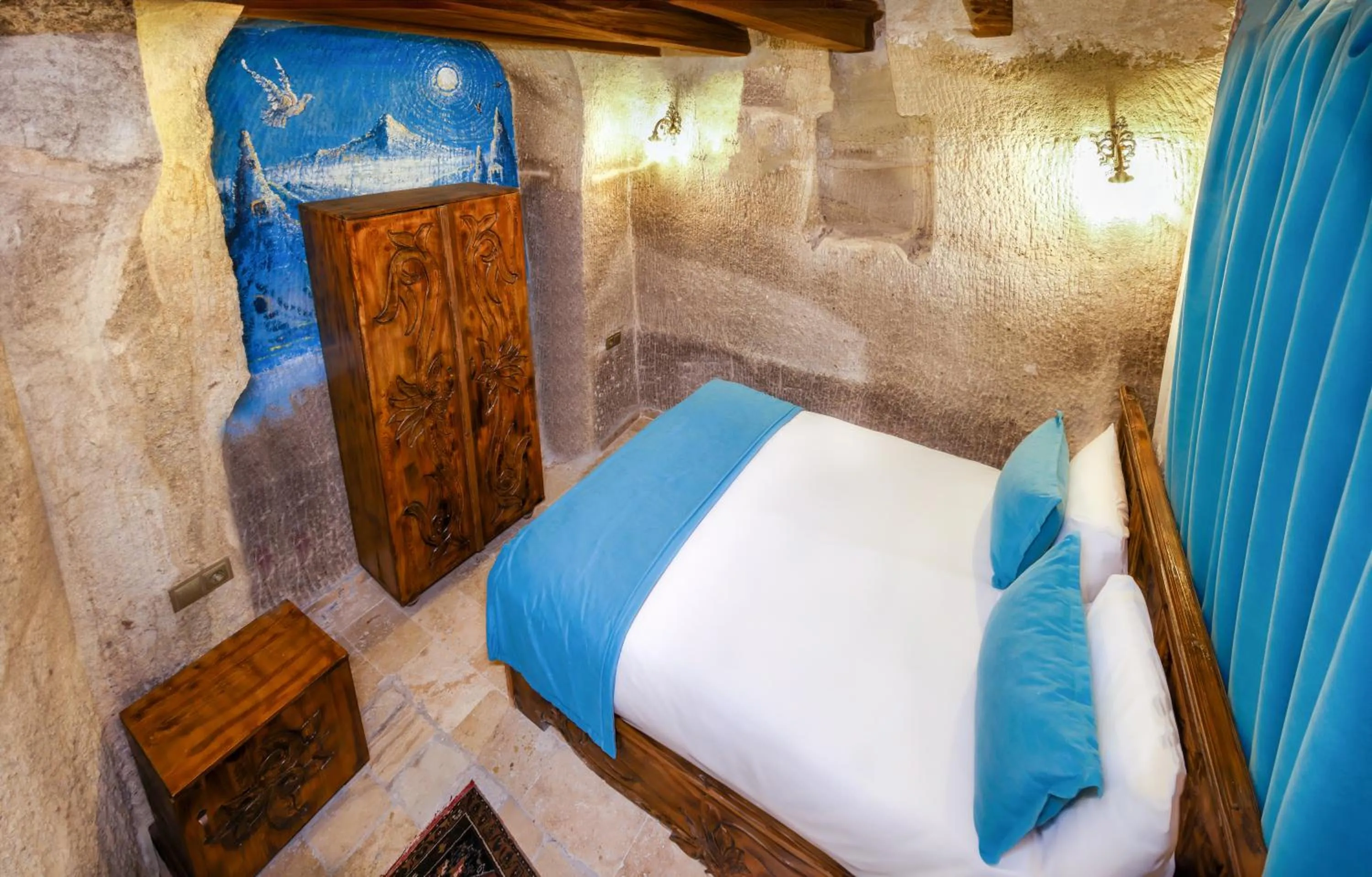 Bedroom, Bed in Angel Cappadocia Cave Hotel