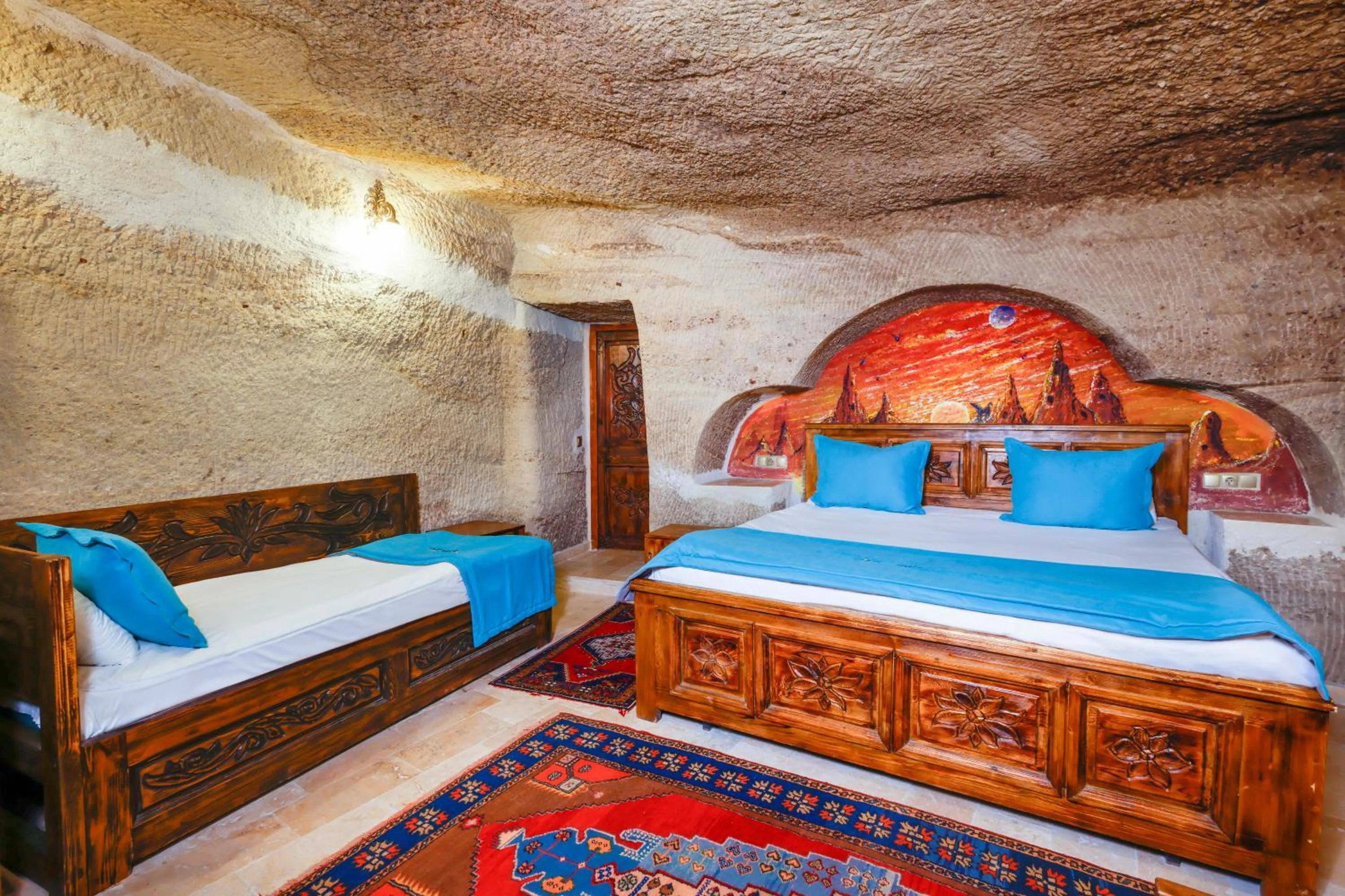Bedroom, Bed in Angel Cappadocia Cave Hotel