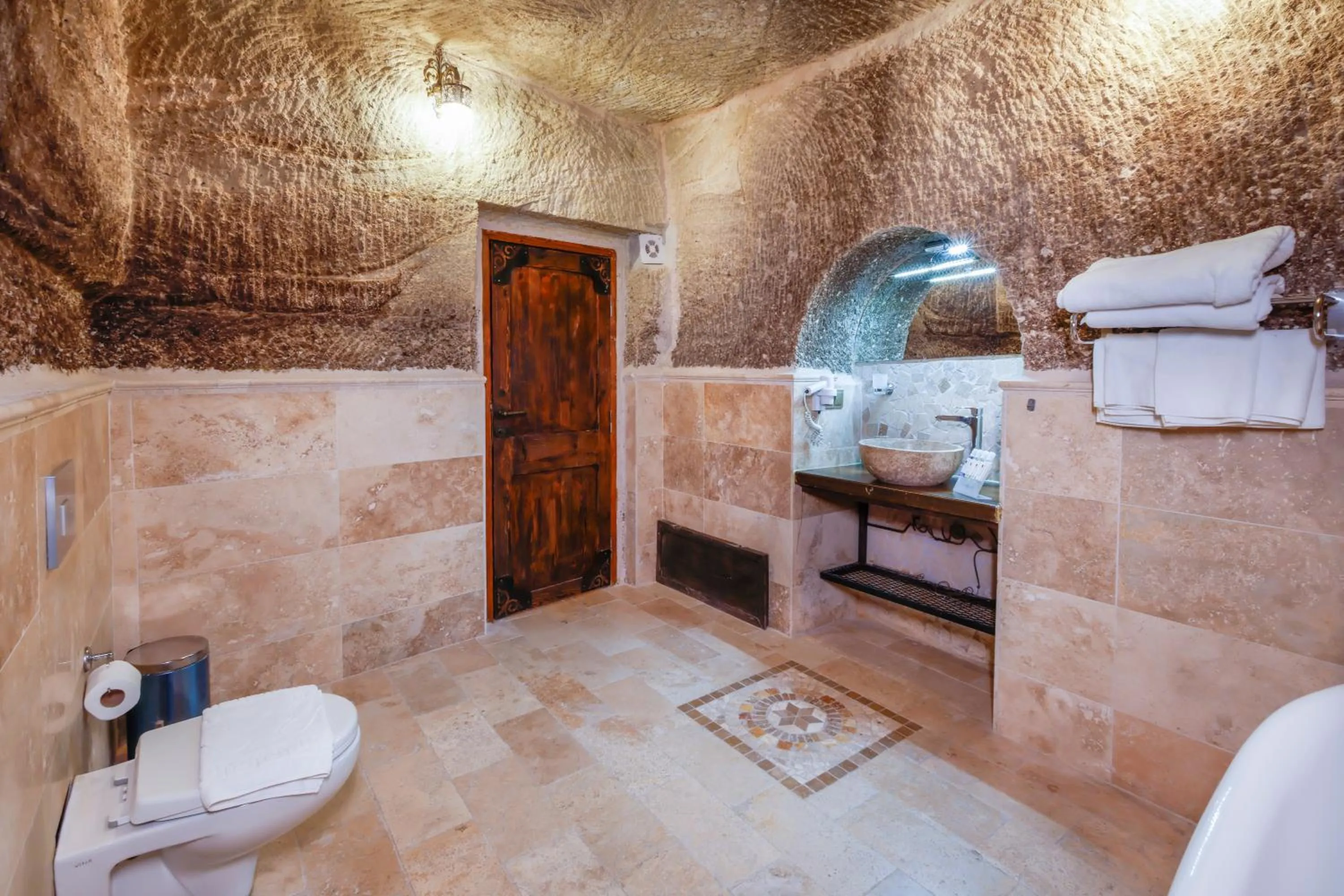 Bathroom in Angel Cappadocia Cave Hotel