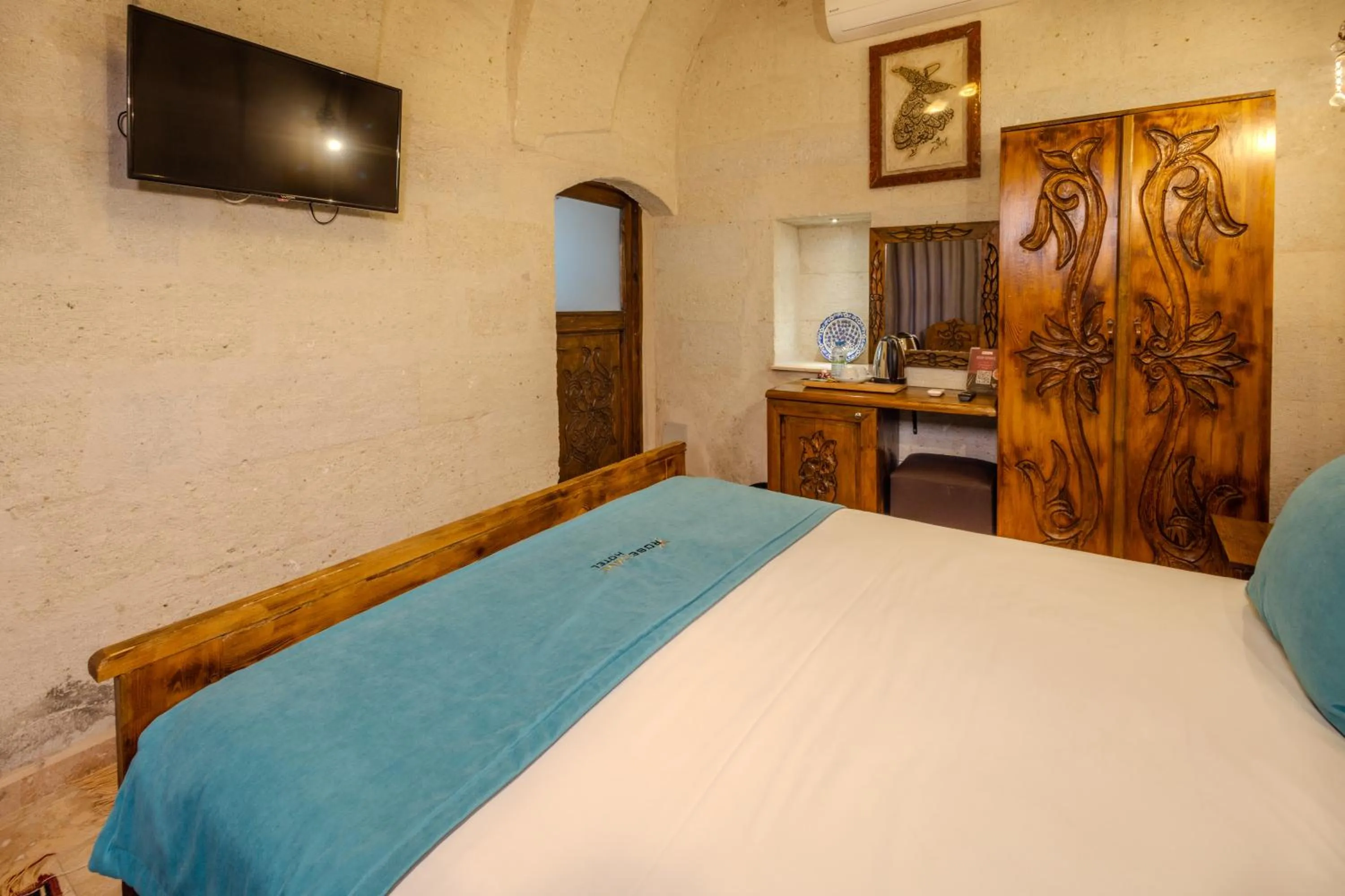Bedroom, Bed in Angel Cappadocia Cave Hotel