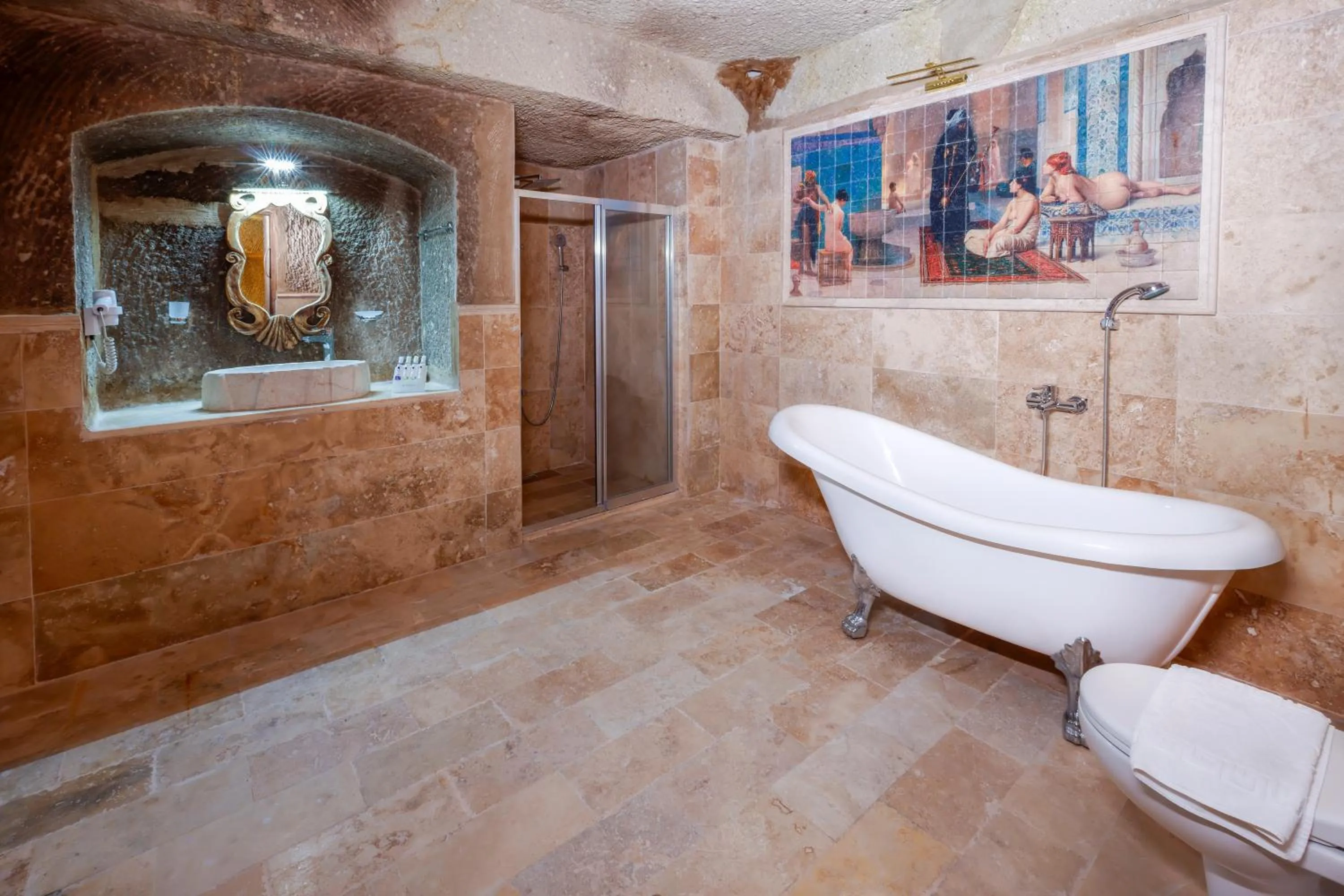 Bath in Angel Cappadocia Cave Hotel