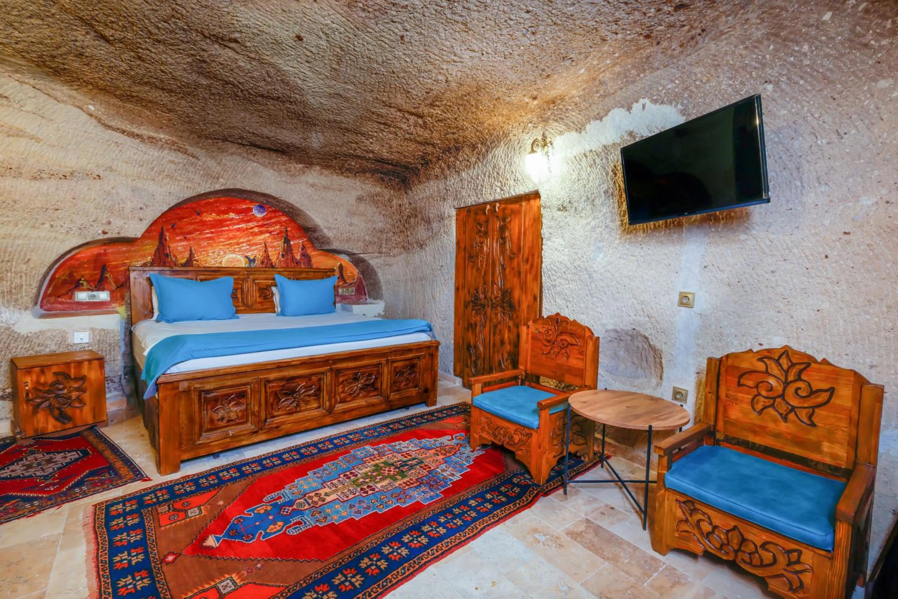 Bedroom, Bed in Angel Cappadocia Cave Hotel