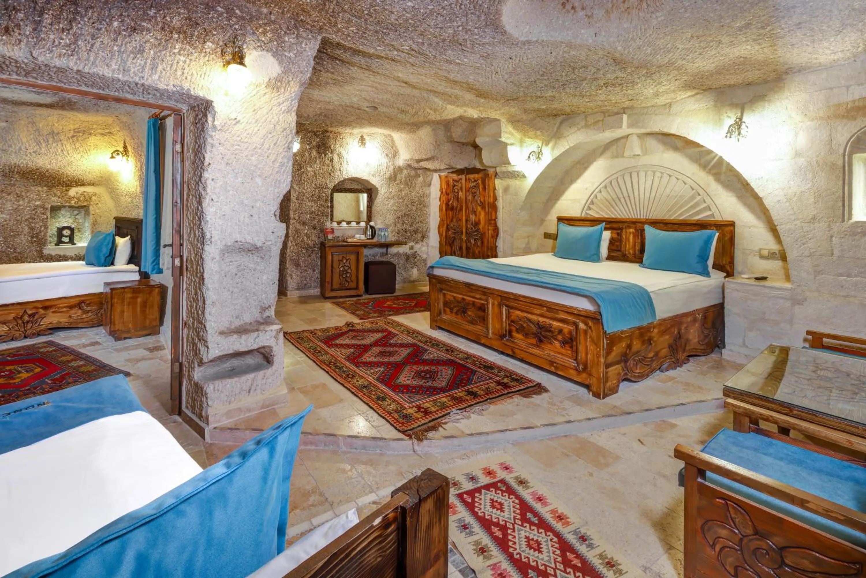 Photo of the whole room, Bed in Angel Cappadocia Cave Hotel